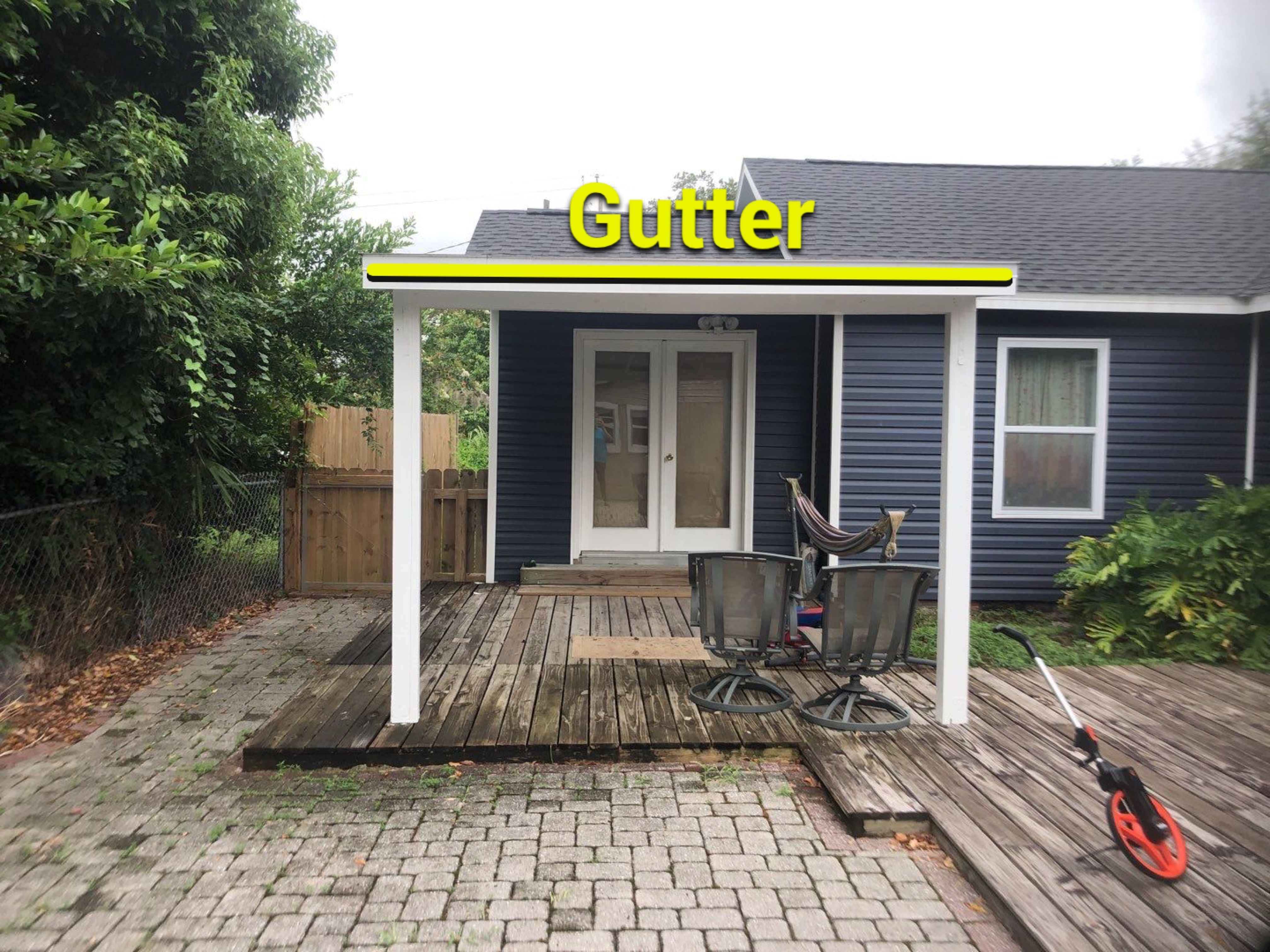 Gutter Installation using K-Style Seamless Gutters by Gutter Professors