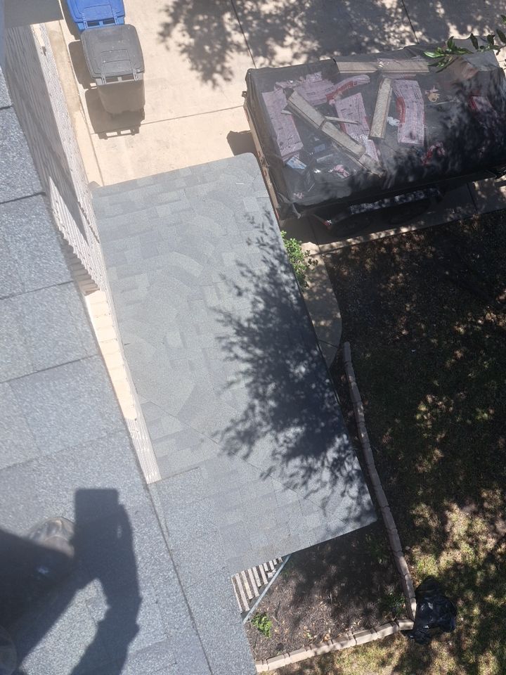 Reroof w/ window repairs by Heaven Sent Roofing, LLC 