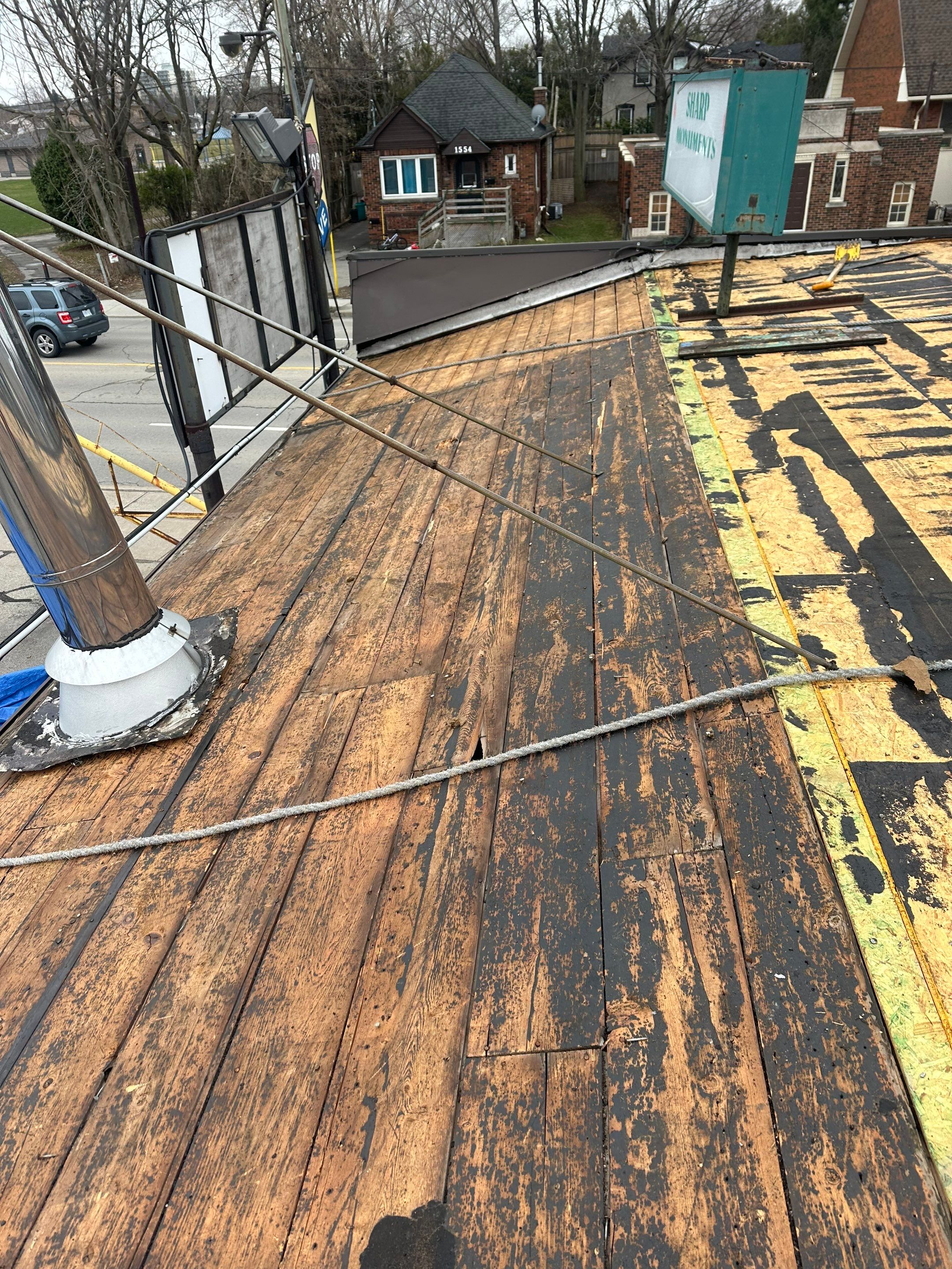 Project in Hamilton by The Roofing Crew