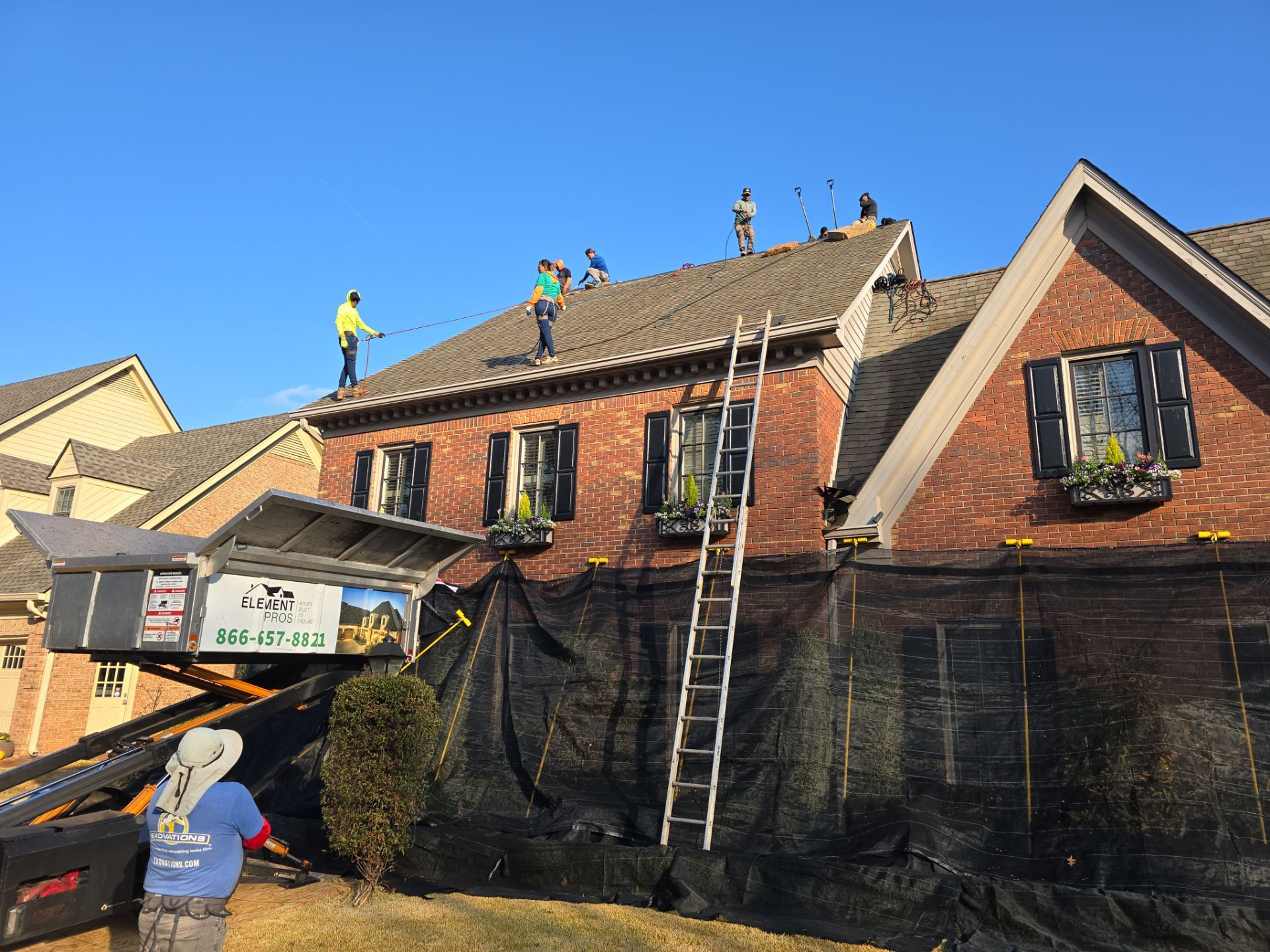 GAF Camelot II Shingles Antique Slate by Element Pros Roofing, LLC