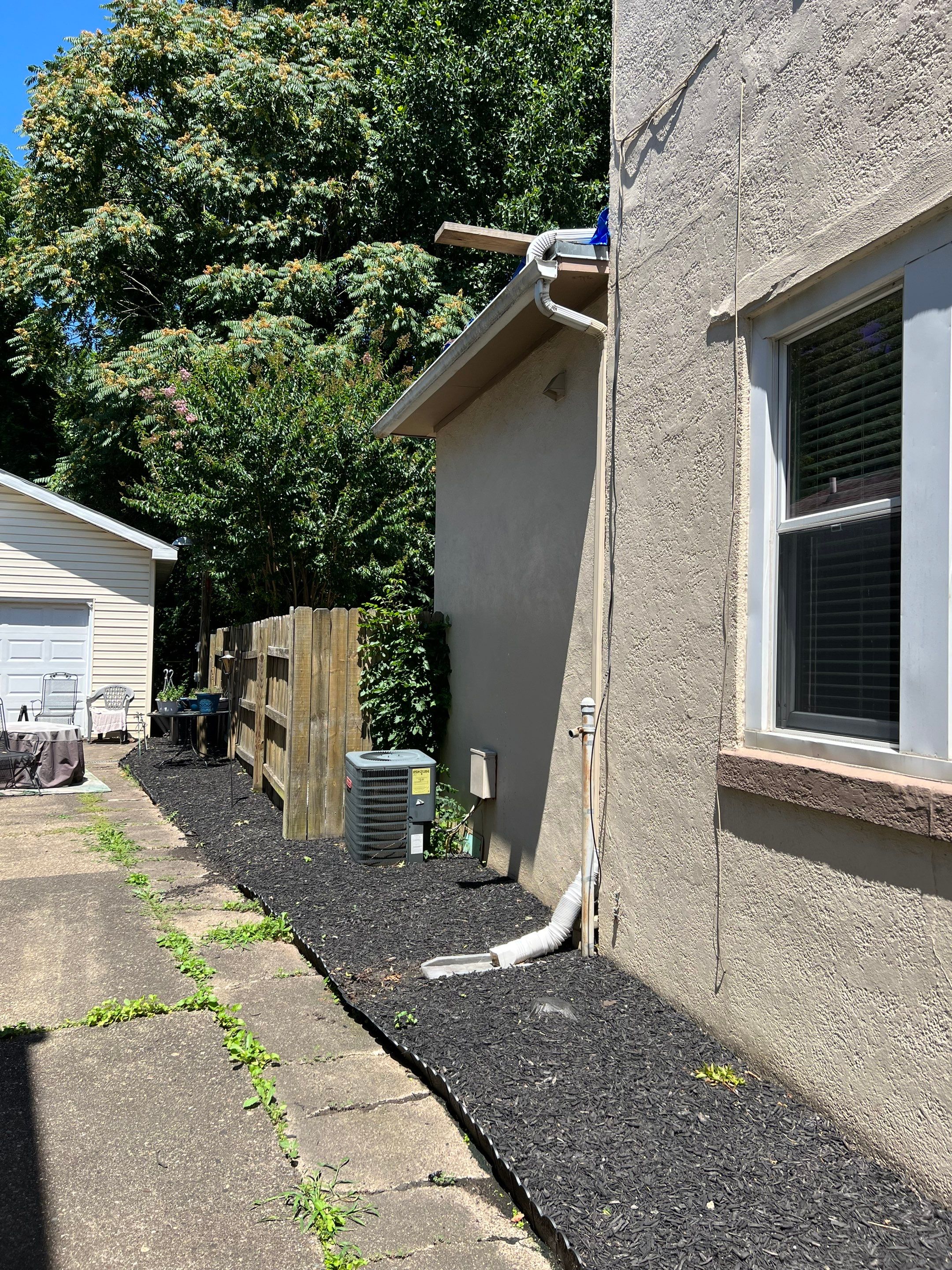 Rubber Roof and Gutter on Addition  by Secure Construction Company Inc