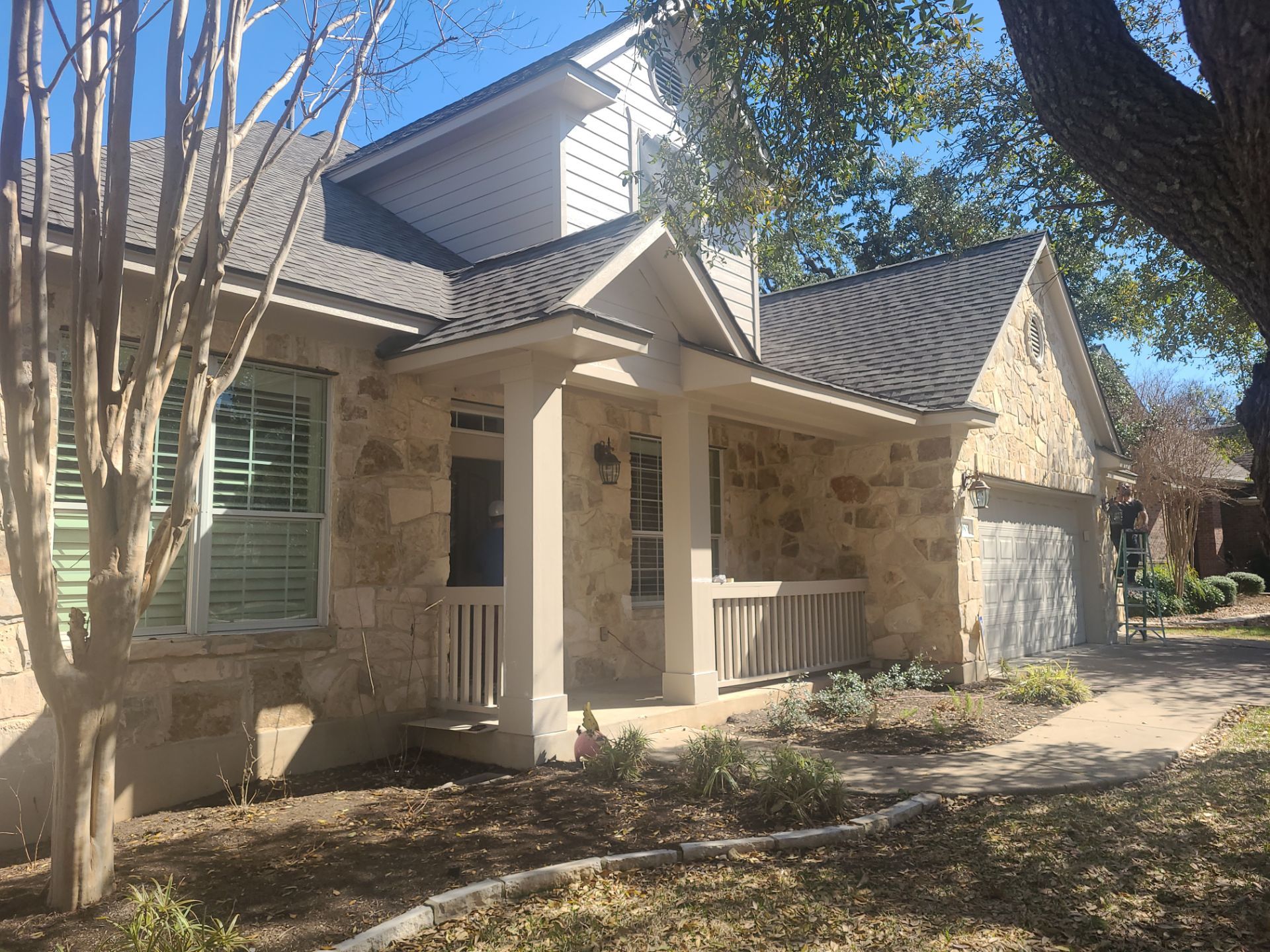 Full Exterior Freshen-Up by Oakwood Roofing and Construction, LLC