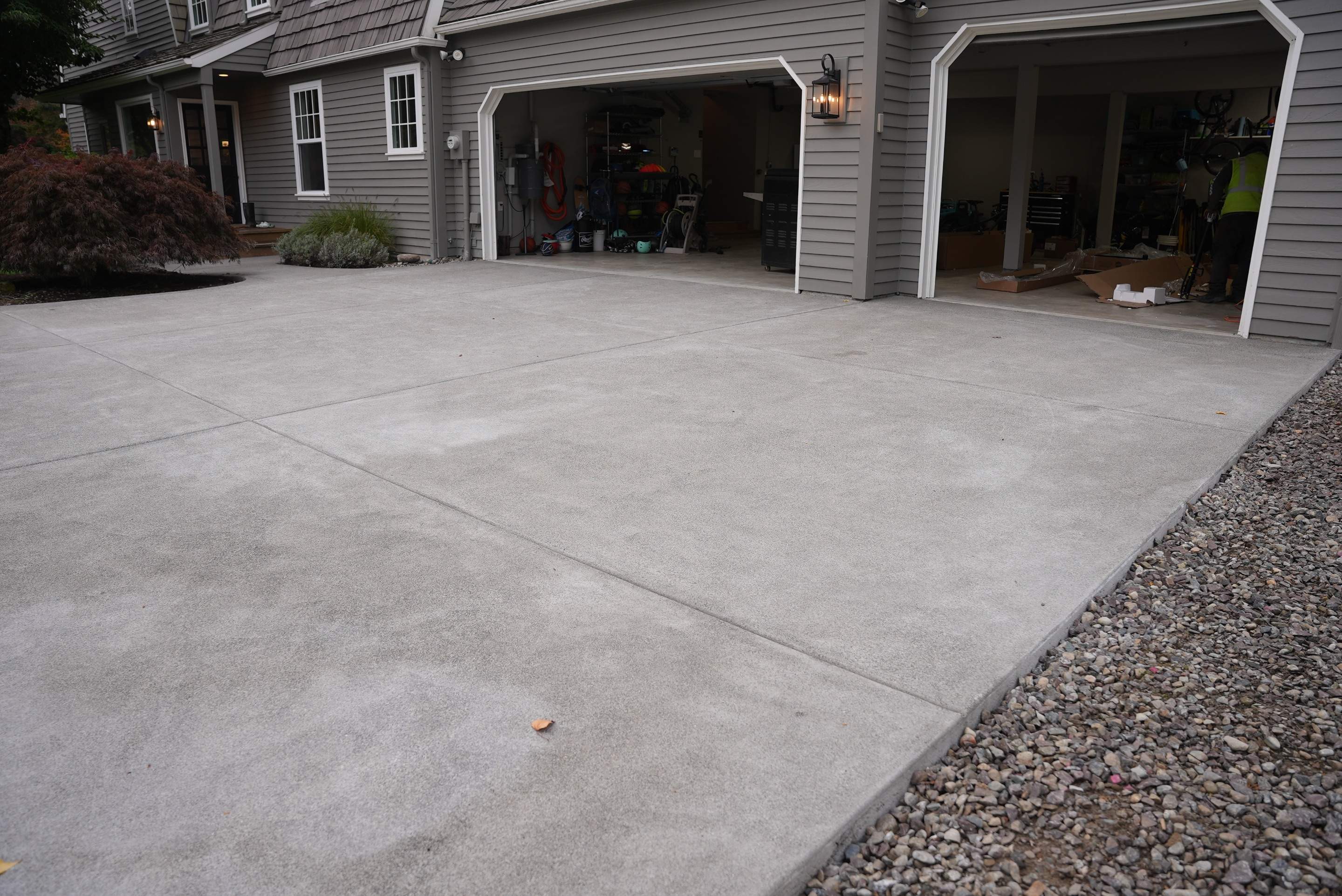 Sand Finish Concrete Driveway & Power Wash | Woodinville  by Jireh Asphalt & Concrete Inc 