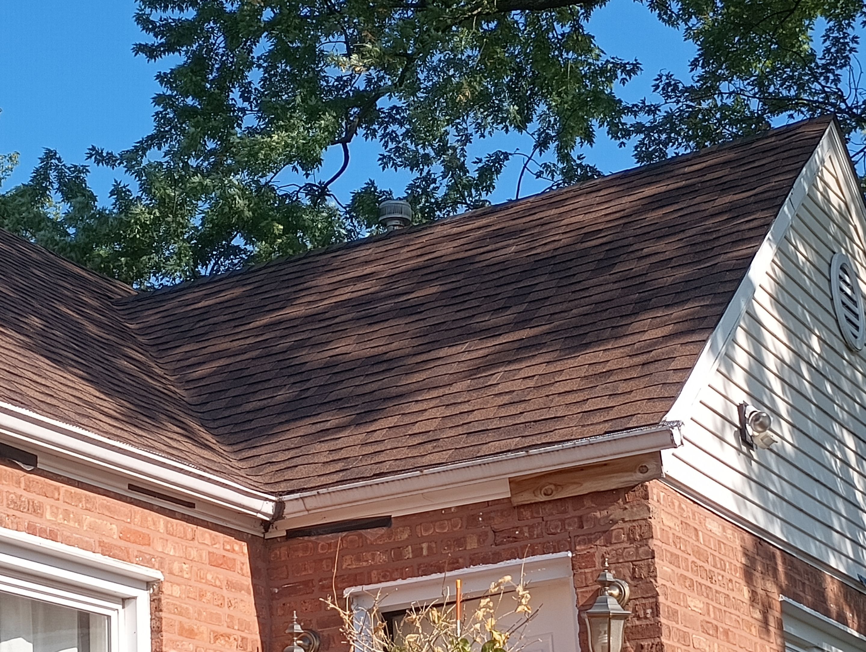 Roof replacement and interior repair by wind damage by Just Brilliant Restoration JBR