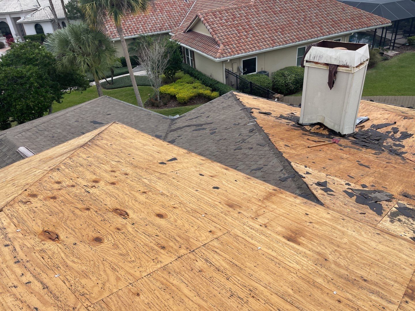 Residential Roofing Installation using GAF Timberline HDZ by Stay Dry Roofing 