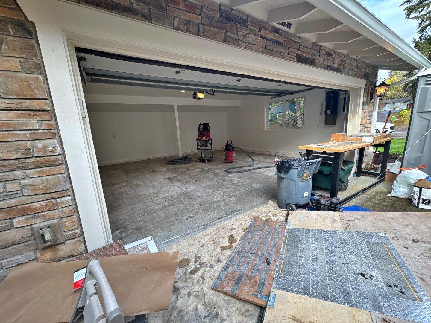 2 Car Garage in Mount Everest by Pacific Shield Coatings, Inc.