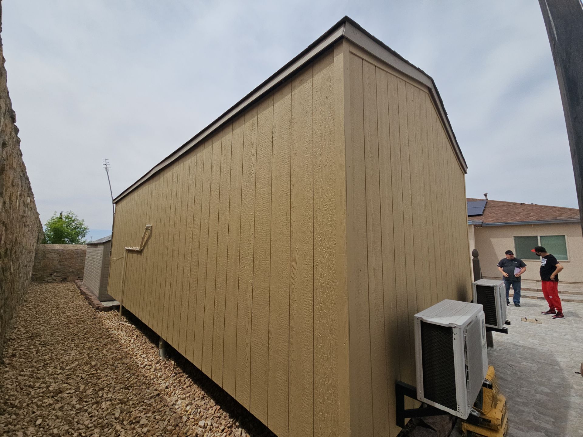 Exterior Building Painting and Repairs with Basketball Court and Playground  by Regal Renovate