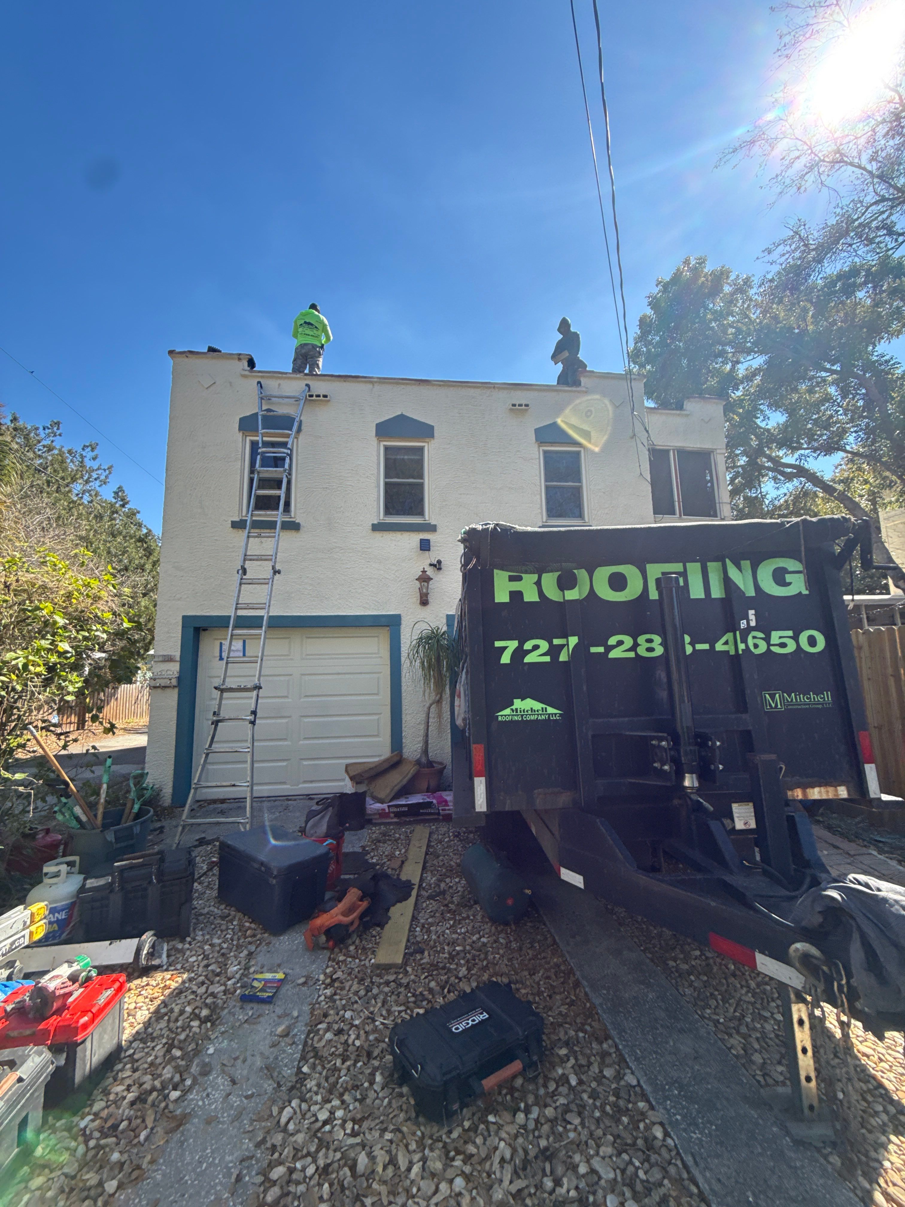 Project in St. Petersburg 33713 by Mitchell Roofing Company LLC