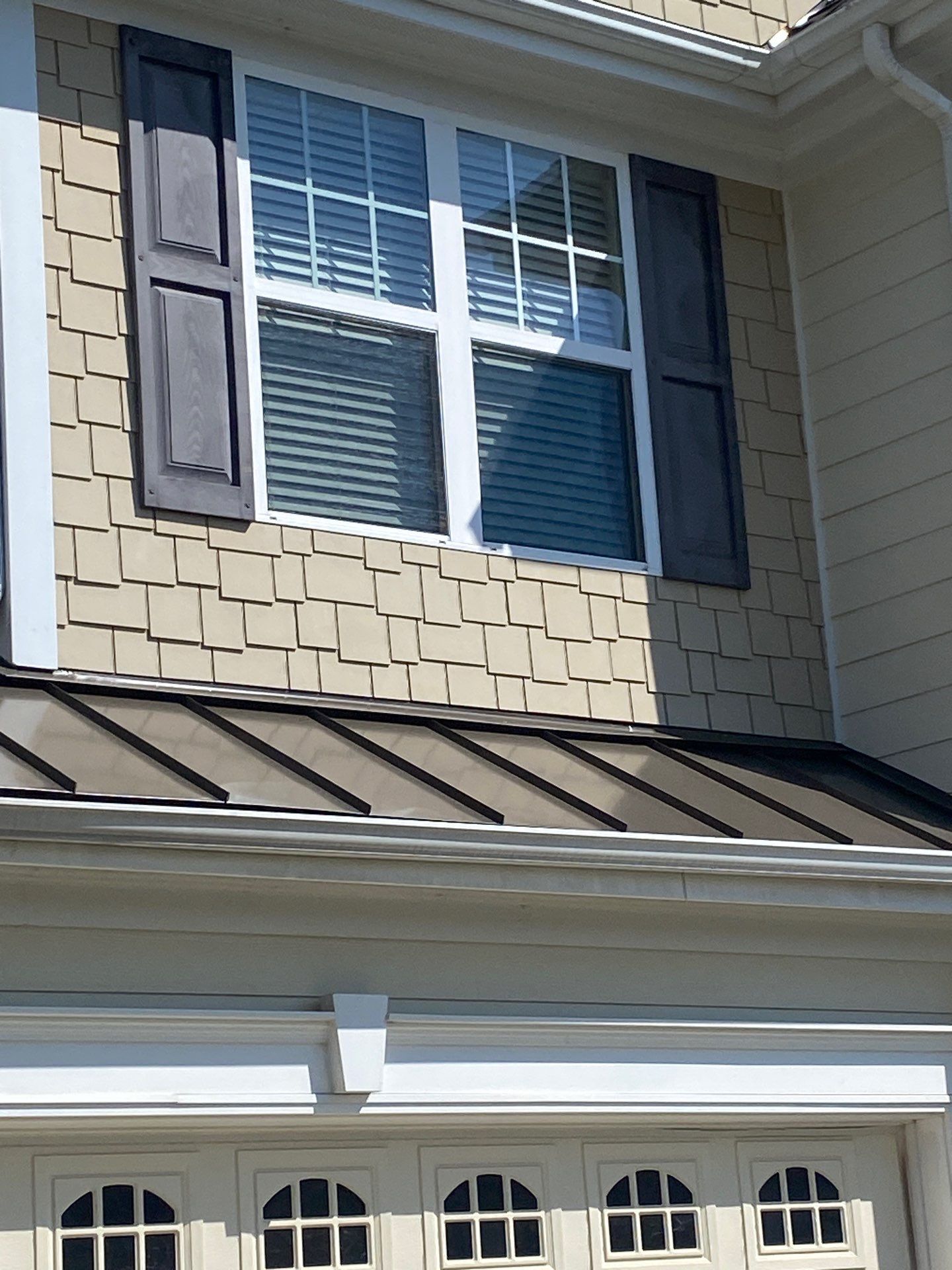 GAF Timberline HDZ Weathered Wood - New standing seam metal roof by Pro Performance Roofing