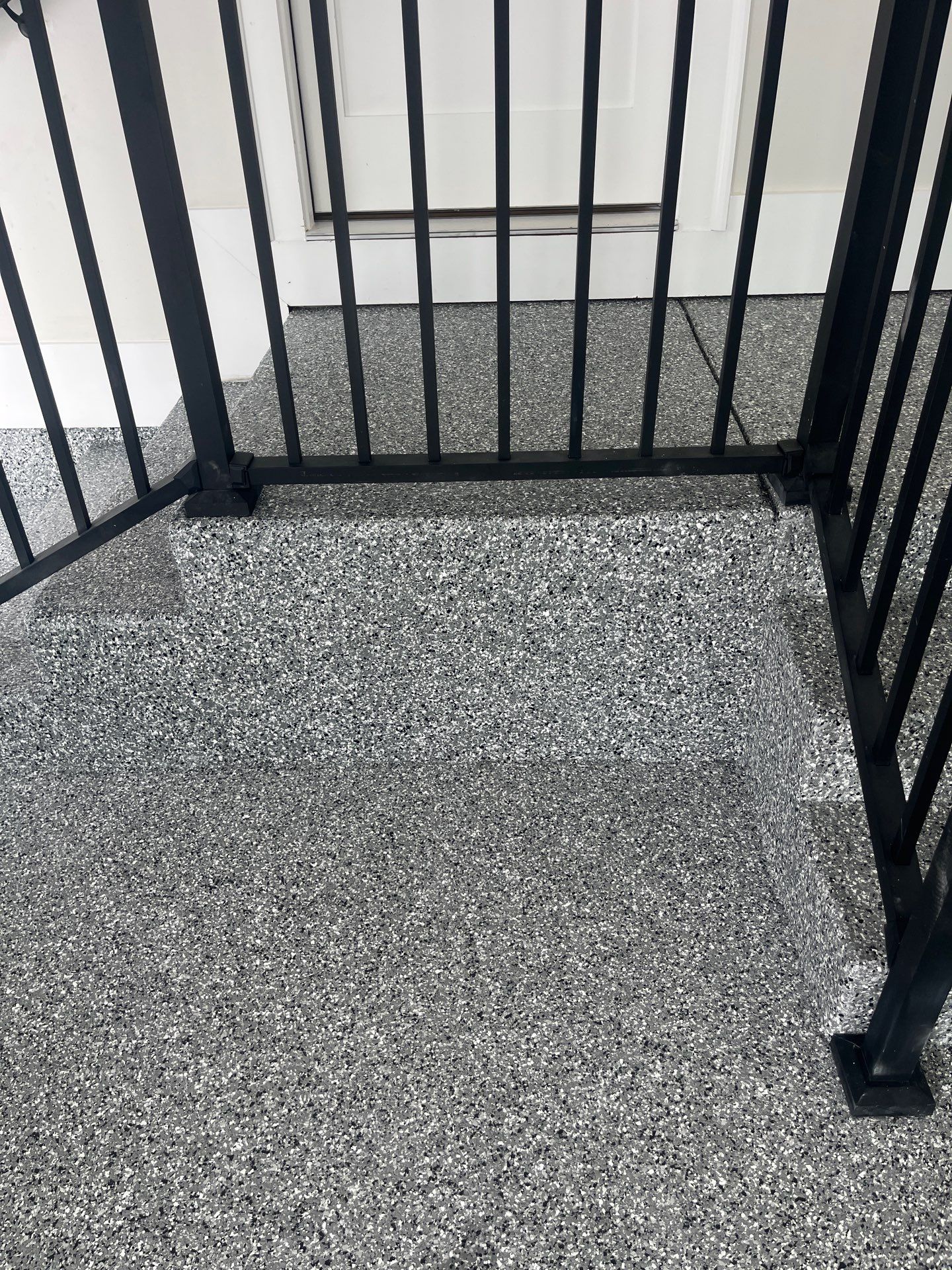 Garage Floor Coating using Wombat by My Garage Floor Guys