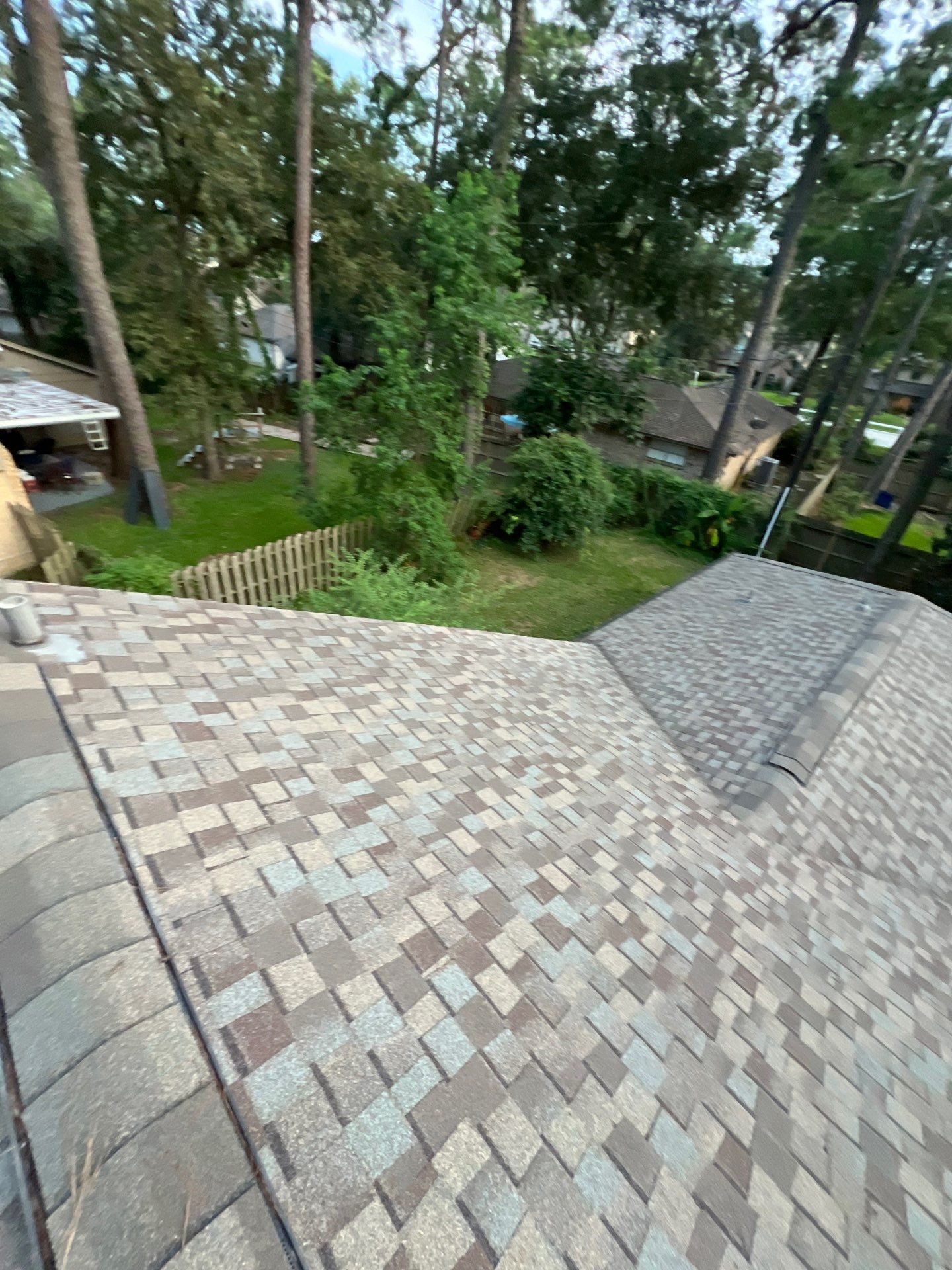 Commercial Roofing Repair using Owen's Corning Duration (Lifetime) Shingles by Roof Repair Company