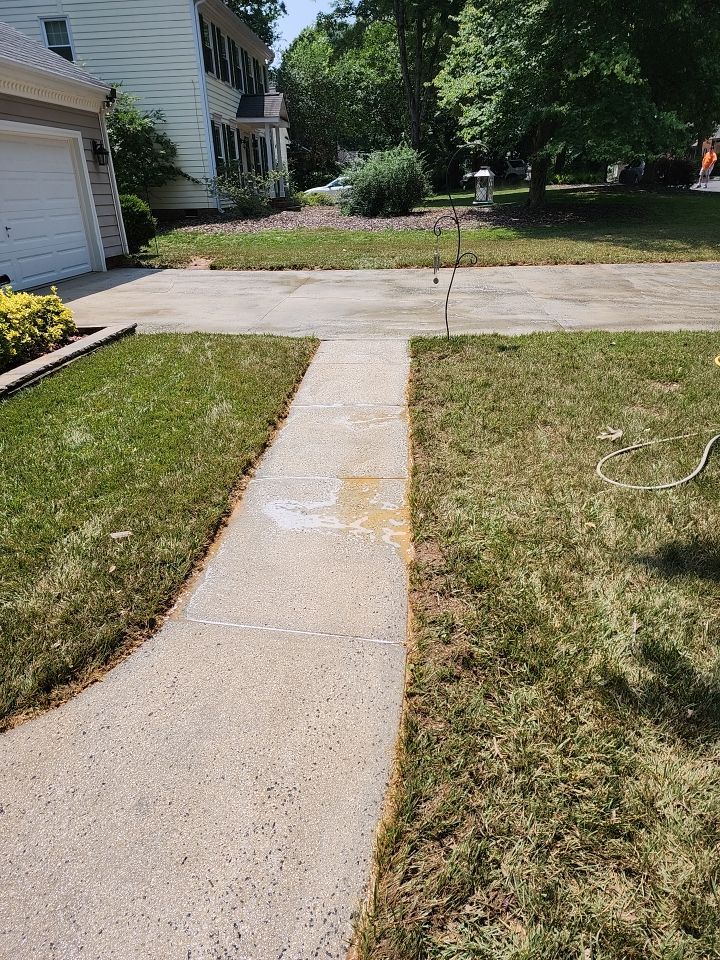 House Wash using cleaner by G&H Home Tech Pros LLC
