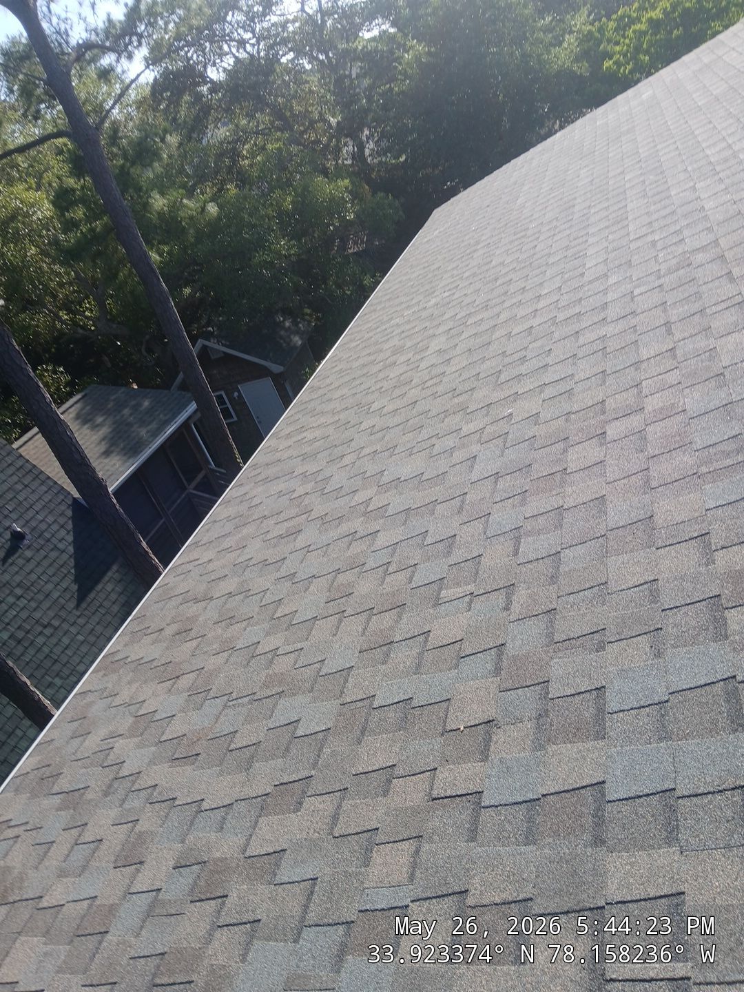 Fortified Roof Replacement in Oak Island NC with CertainTeed Landmark Pro Weathered Wood by RGR Construction and Roofing, LLC