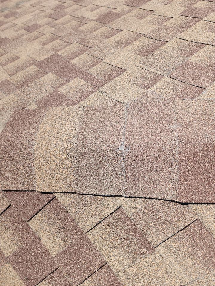 Insurance Claim Roof and Gutters using GAF Timberline HD Barkwood by Tex-Line Roofing