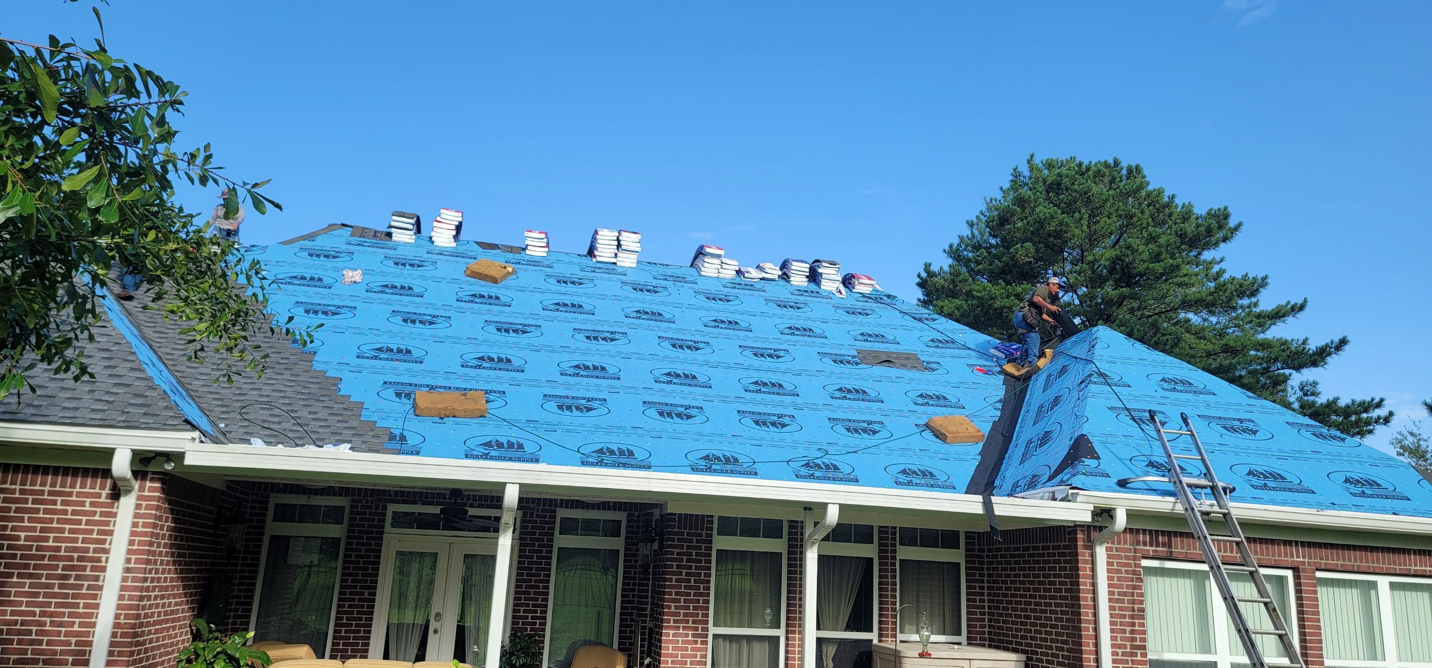 Residential Roofing Installation using Roof Replacement by American Roofing & Construction LLC