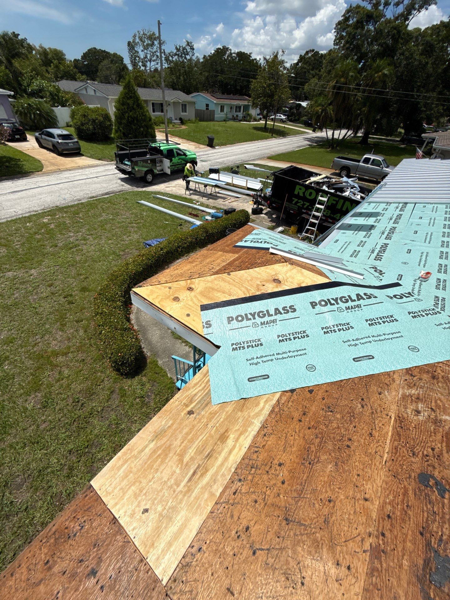 Project in St. Petersburg 33713 by Mitchell Roofing Company LLC 
