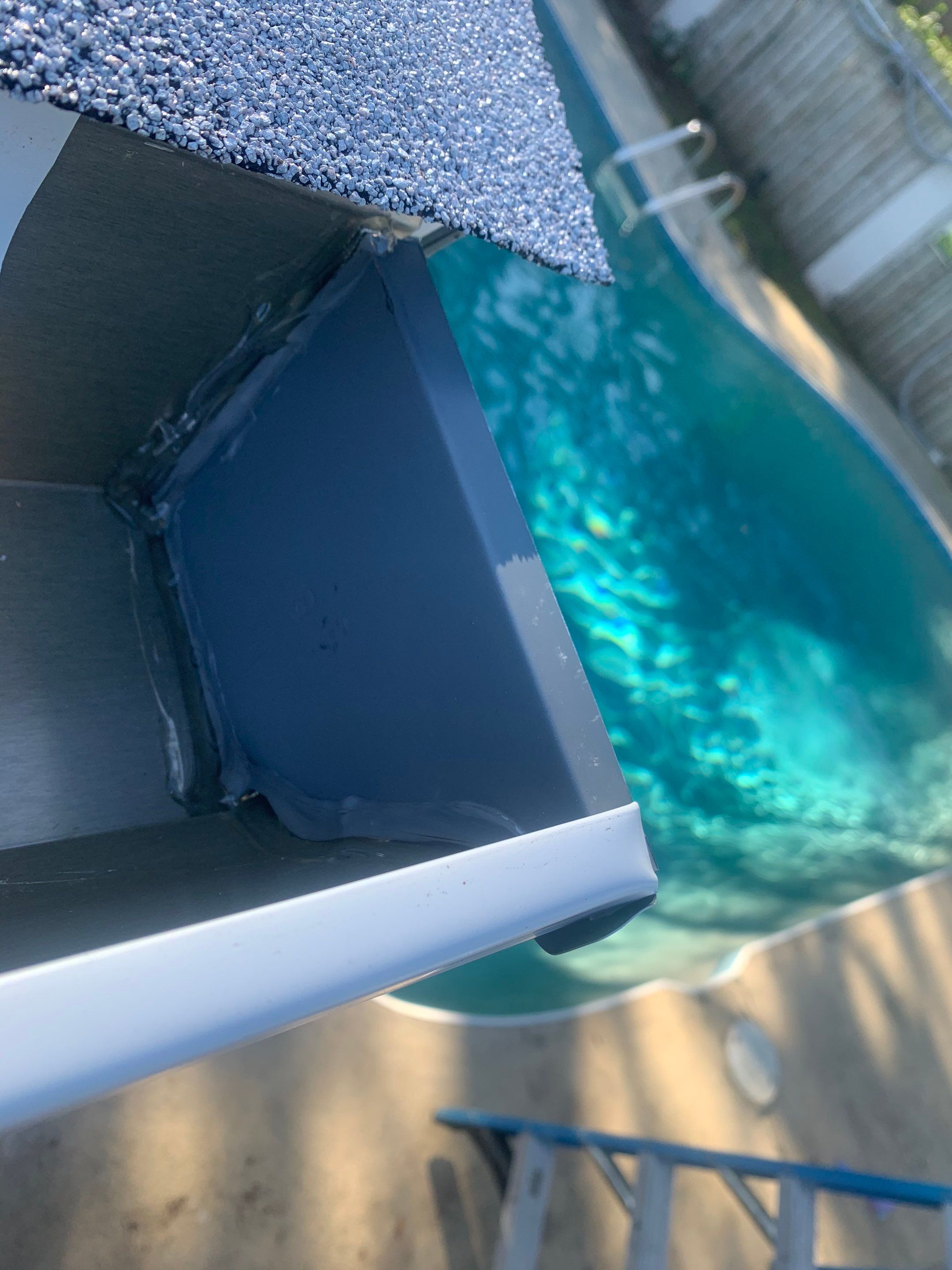 Gutter Installation using K-Style Seamless Gutters by Gutter Professors