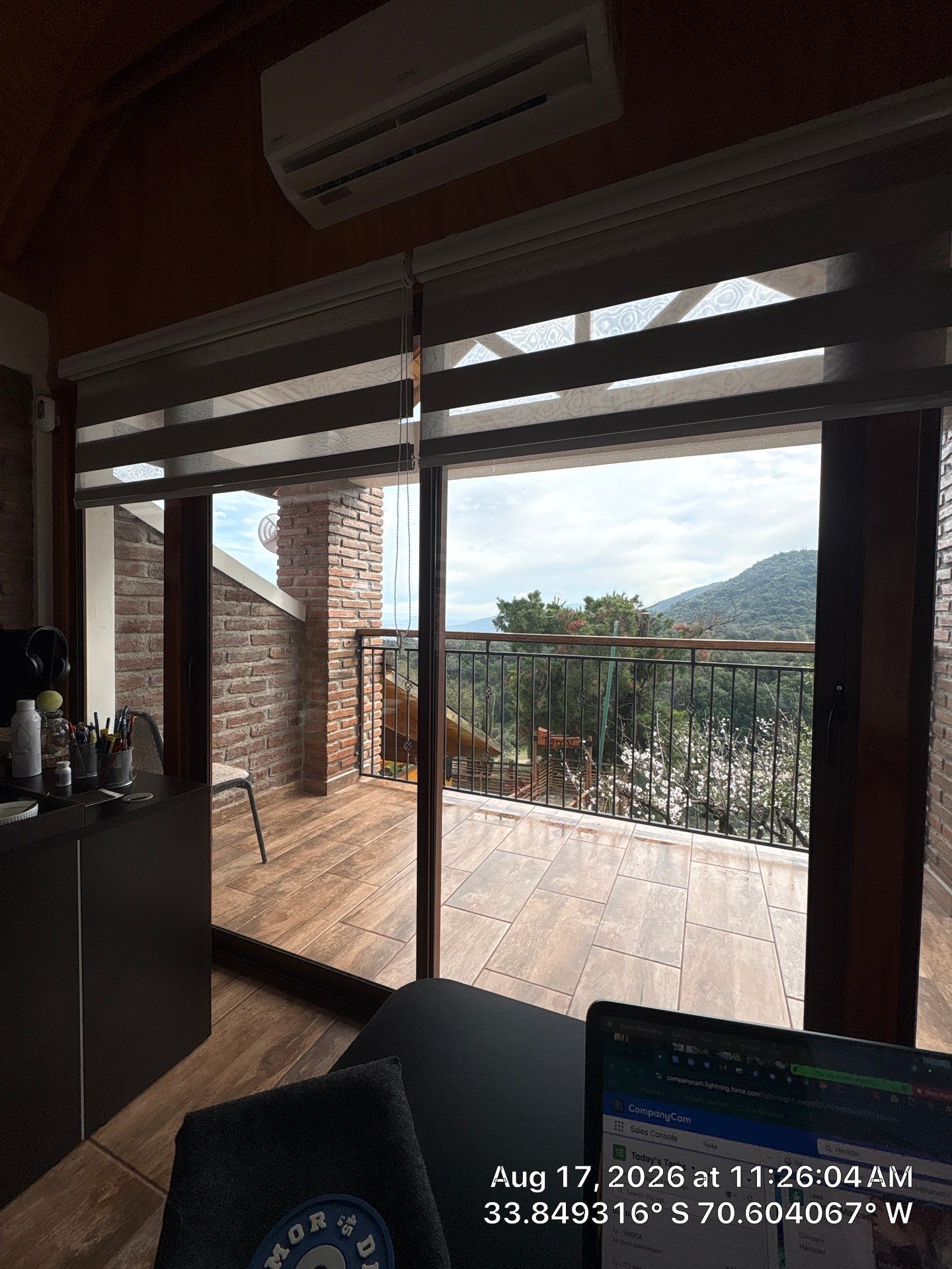 Modern Home Office Build With Plywood Paneling and Mini-Split AC by CompanyCam Sales Demo