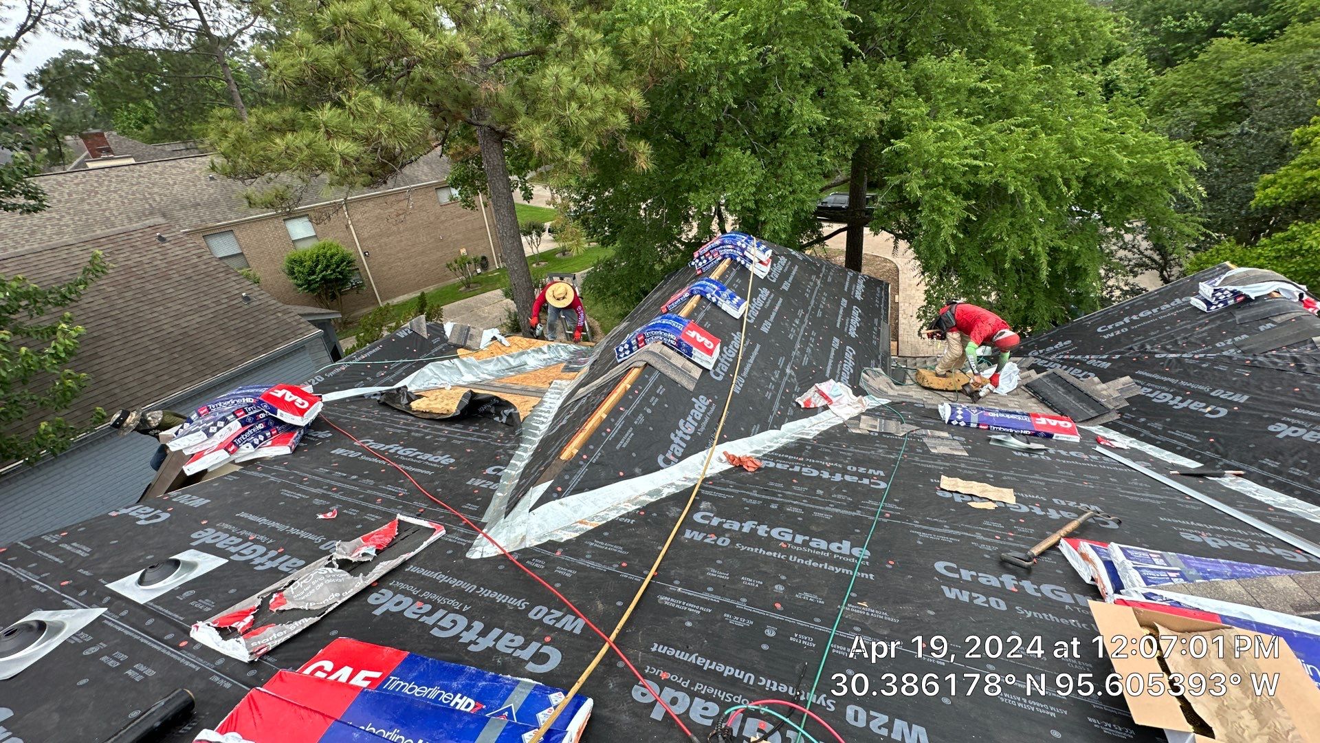 Lakefront GAF Roof Replacement — Montgomery, TX by PL Roofing & SB Roofing, LLC.