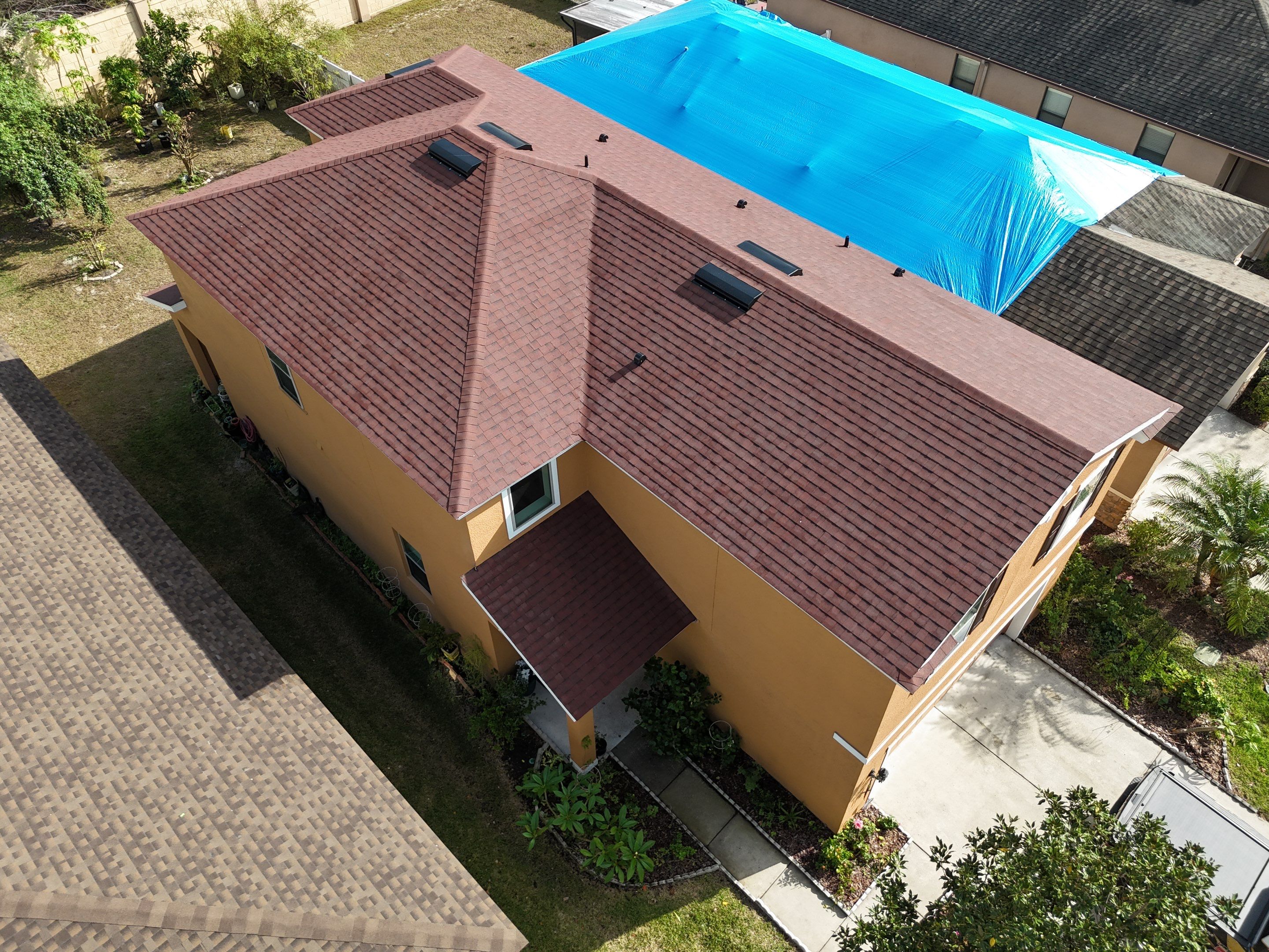Roof Replacement in Riverview Fl. by Steadfast Roofing 