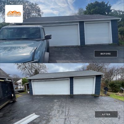 "Garage Roof Upgrade: Solar-Ready & Built to Last!"