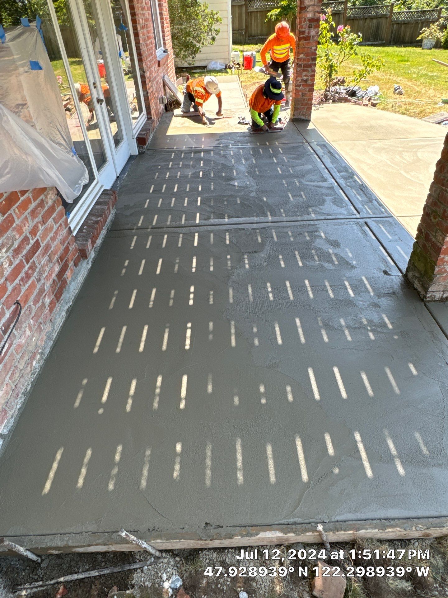 Susan | Concrete Patio by Jireh Asphalt & Concrete Inc 