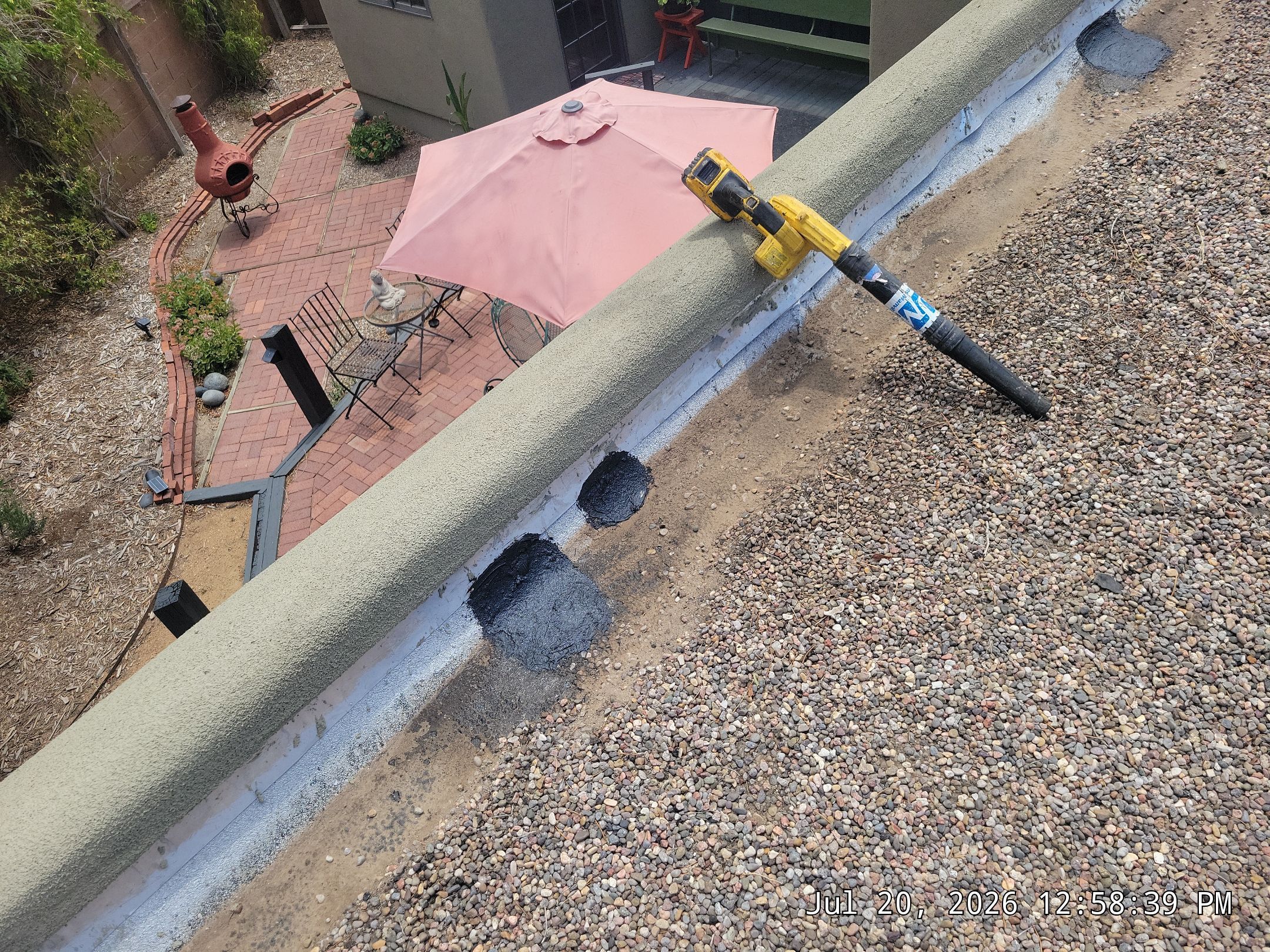 Tar and Gravel Roof Maintenance and Penetration Sealing in Albuquerque by Doyle Roof Masters Inc