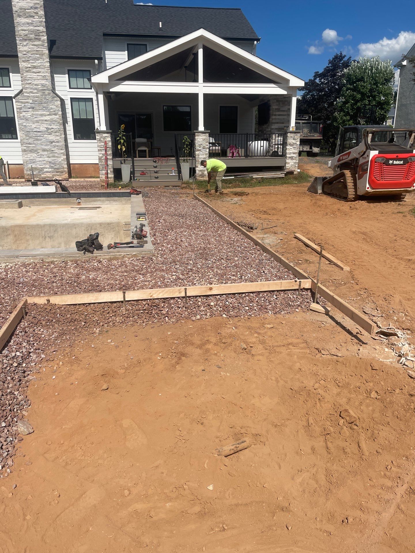Pool Deck in Plymouth Meeting PA by Architectural Concrete Design