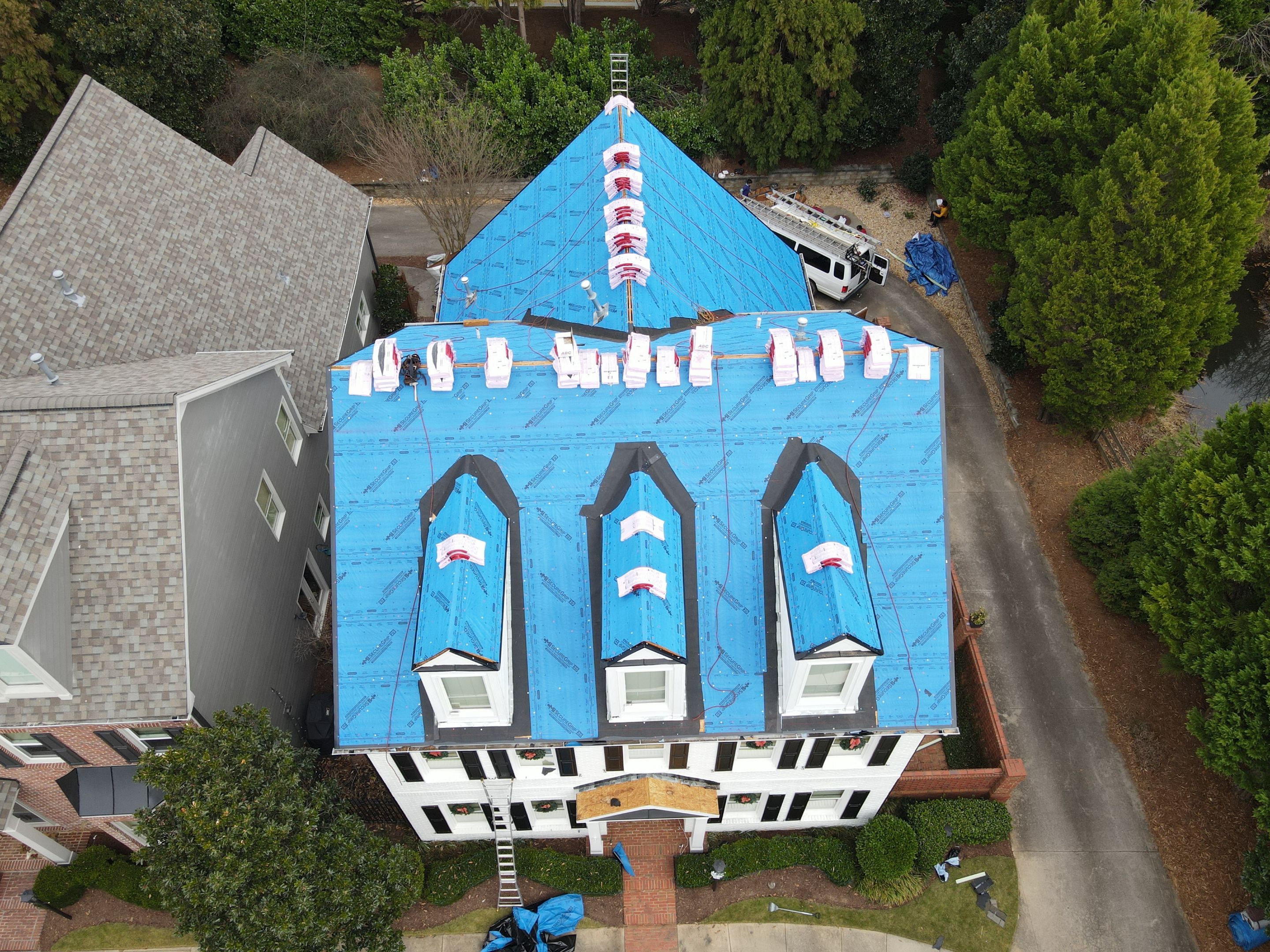 Residential Roofing Installation using Owens Corning by Inspector Roofing and Restoration