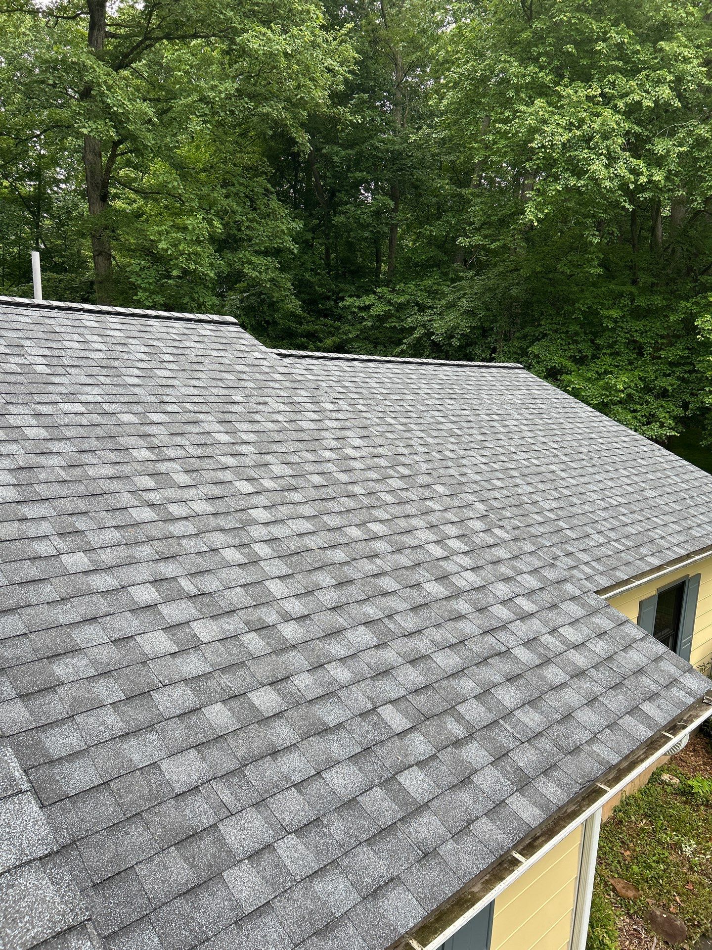Oakton: Roof Replacement With CertainTeed Landmark Designer Shingles in Pewter by RM Banning, Inc.