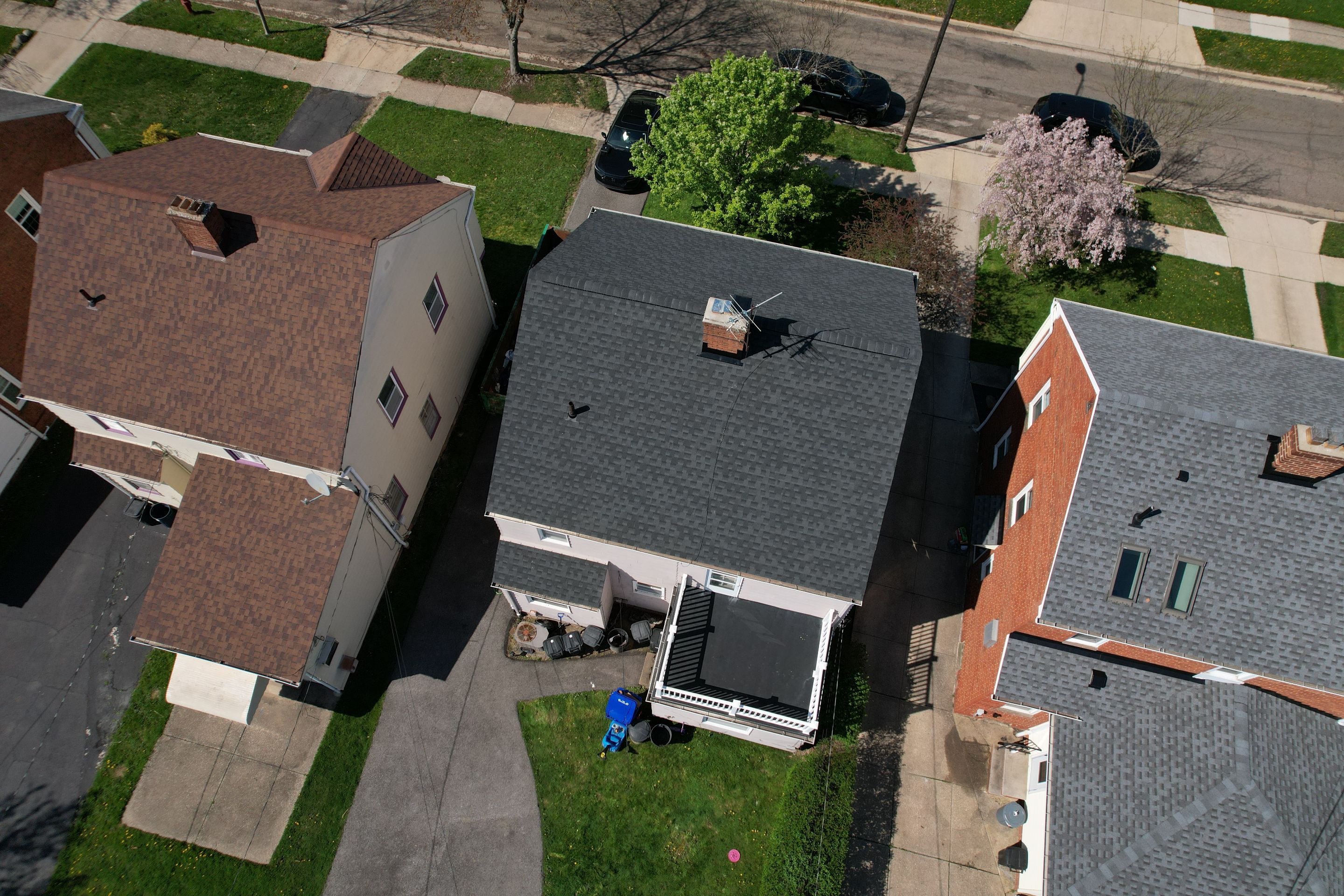 Residential Roof Replacement using GAF Timberline HDZ Charcoal by Atlas Roofing & Restoration