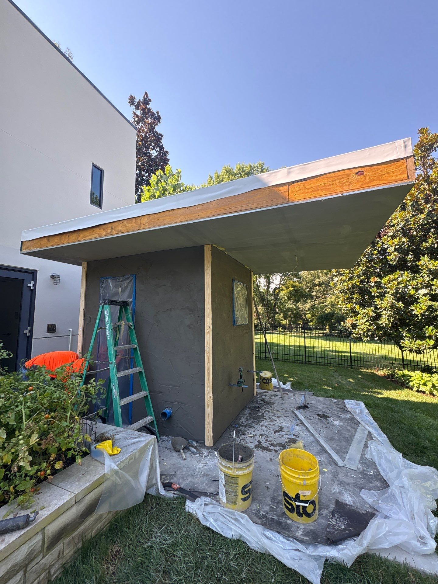 Modern Stucco Restoration and Skim Coat Repair in Nashville by U.S. Exterior Solutions