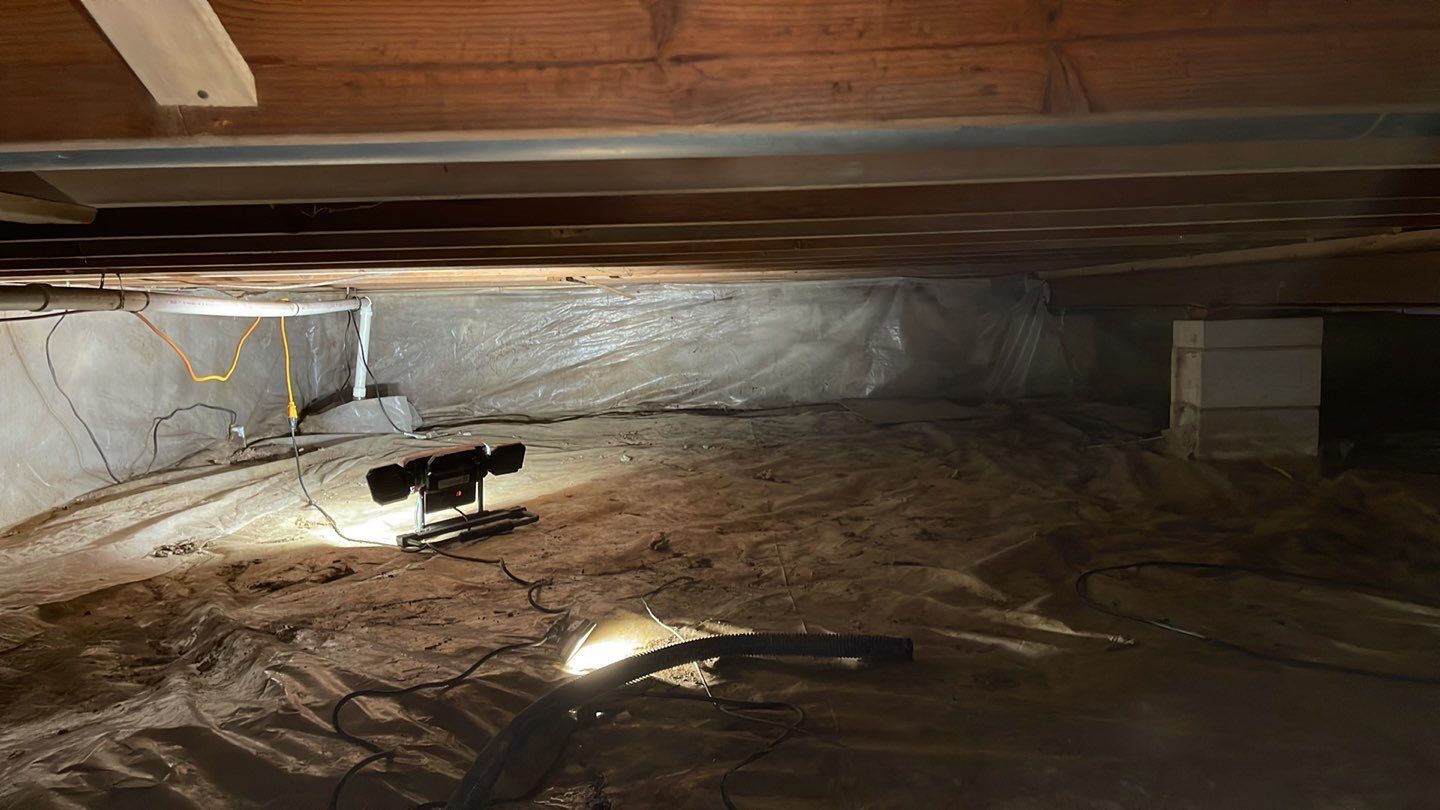 Shallow Waterproofing System and Crawl Space Repairs by Toledo Basement Repair