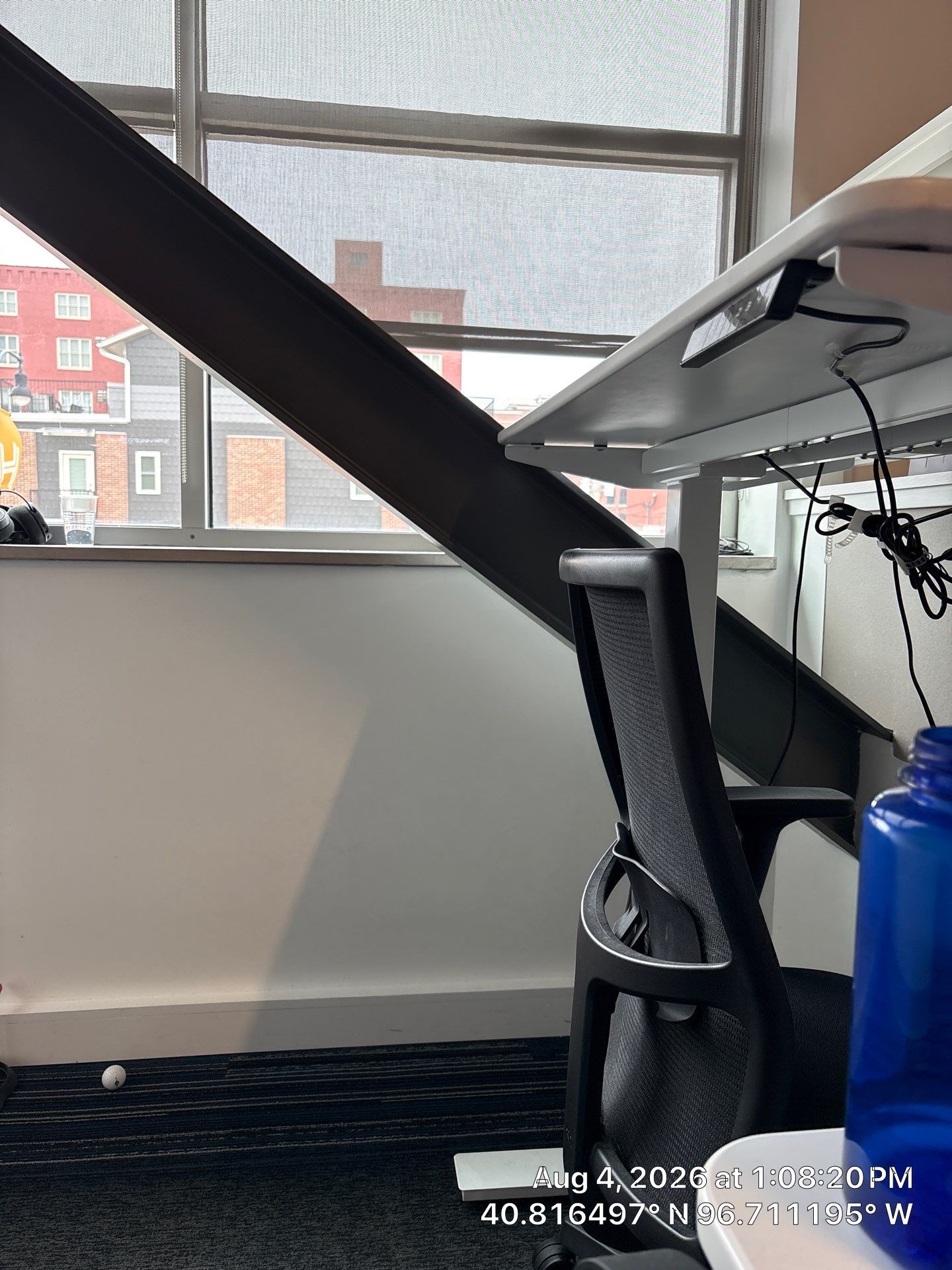 Modern Home Office Setup with Adjustable Standing Desks in Lincoln by CompanyCam Sales Demo