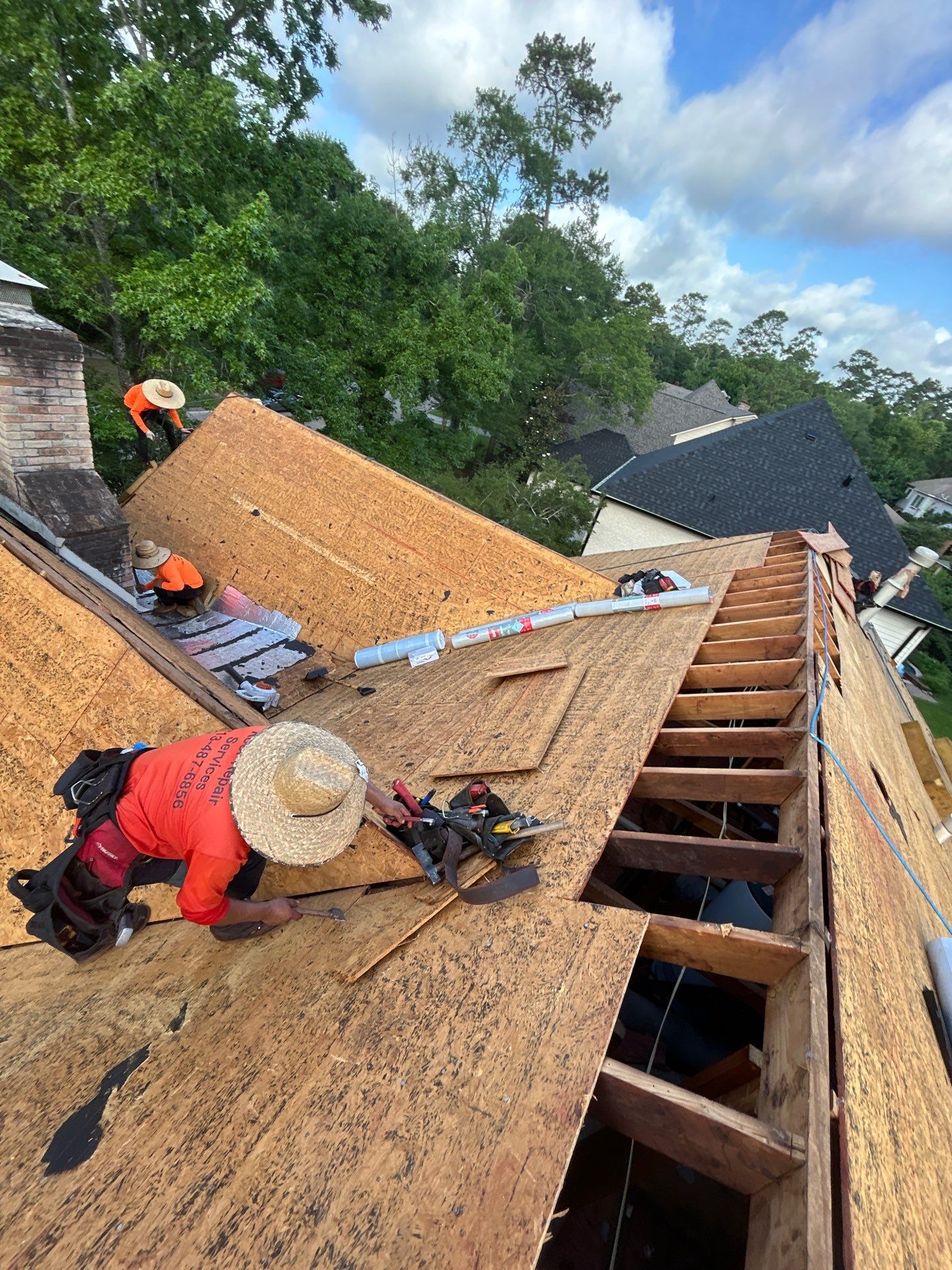 Roof Replacement Spring by Roof Repair Company