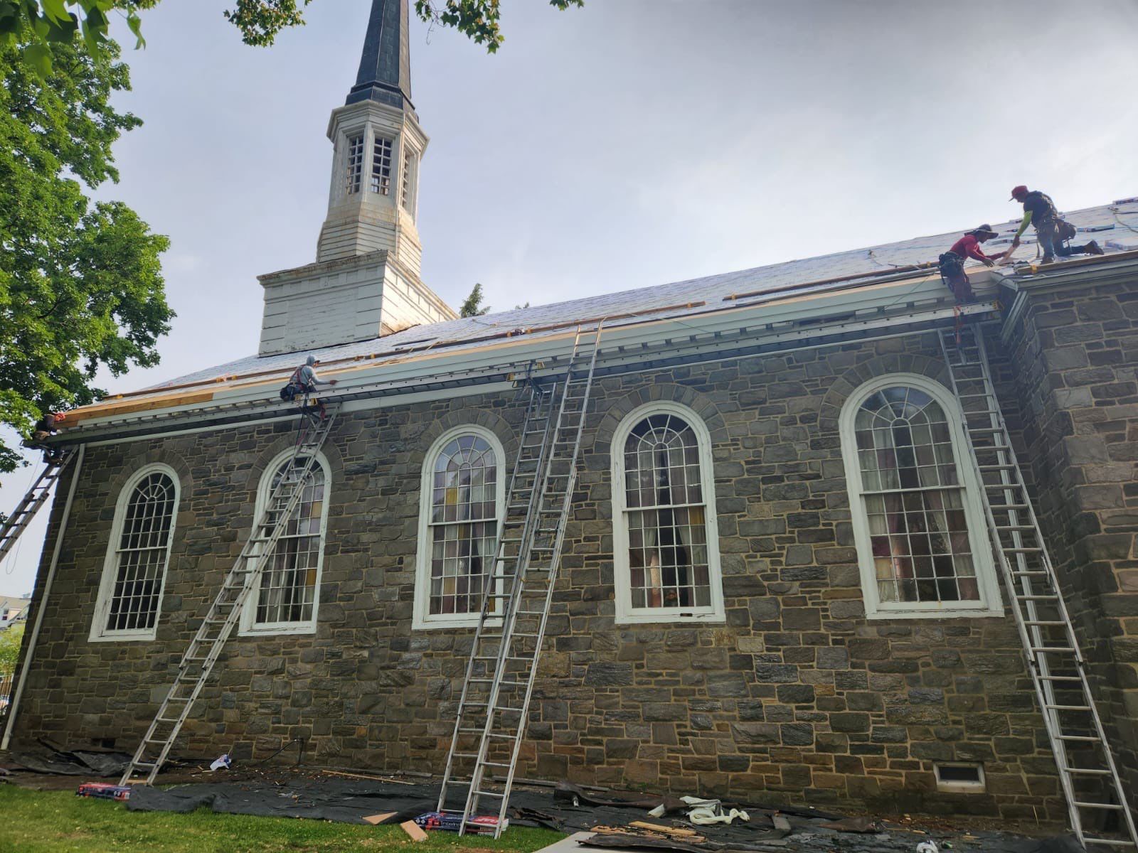 Roof Project in New Brunswick, NJ. by All State Home Improvement Inc.