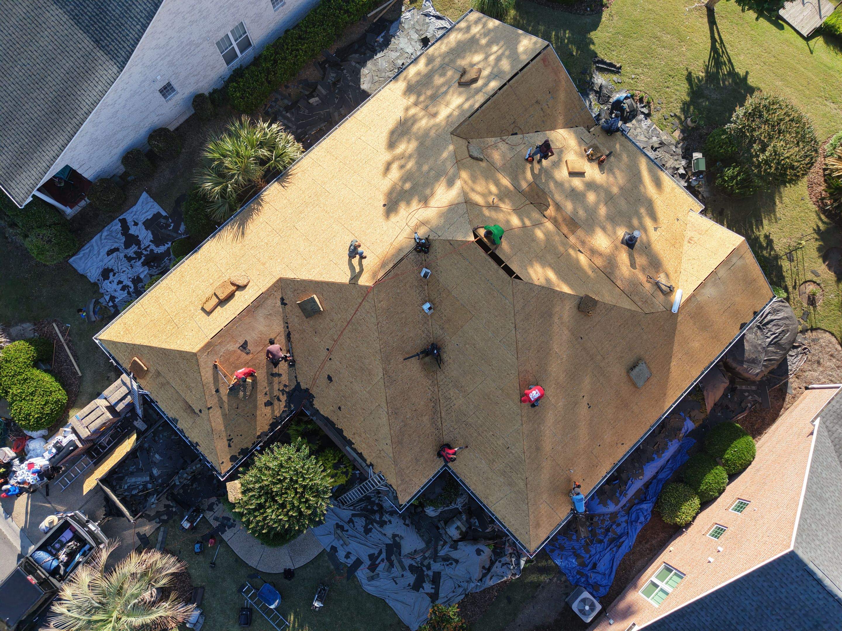Fortified Roof Replacement in Leland, NC by Local Roofing Contractor using Landmark Pro Colonial Slate by RGR Construction and Roofing, LLC