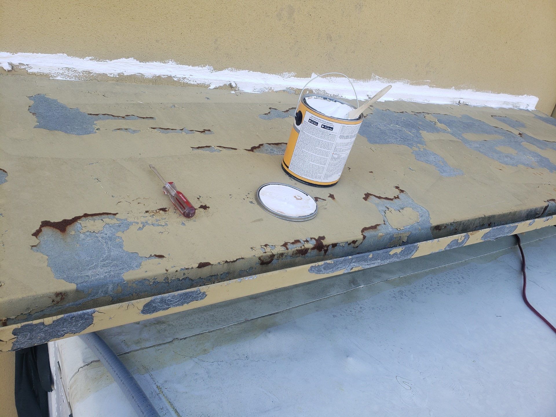 Commercial Roof Leak Repair using GAF EVERGUARD TPO 60 Mil by Mosaic Roofing Company