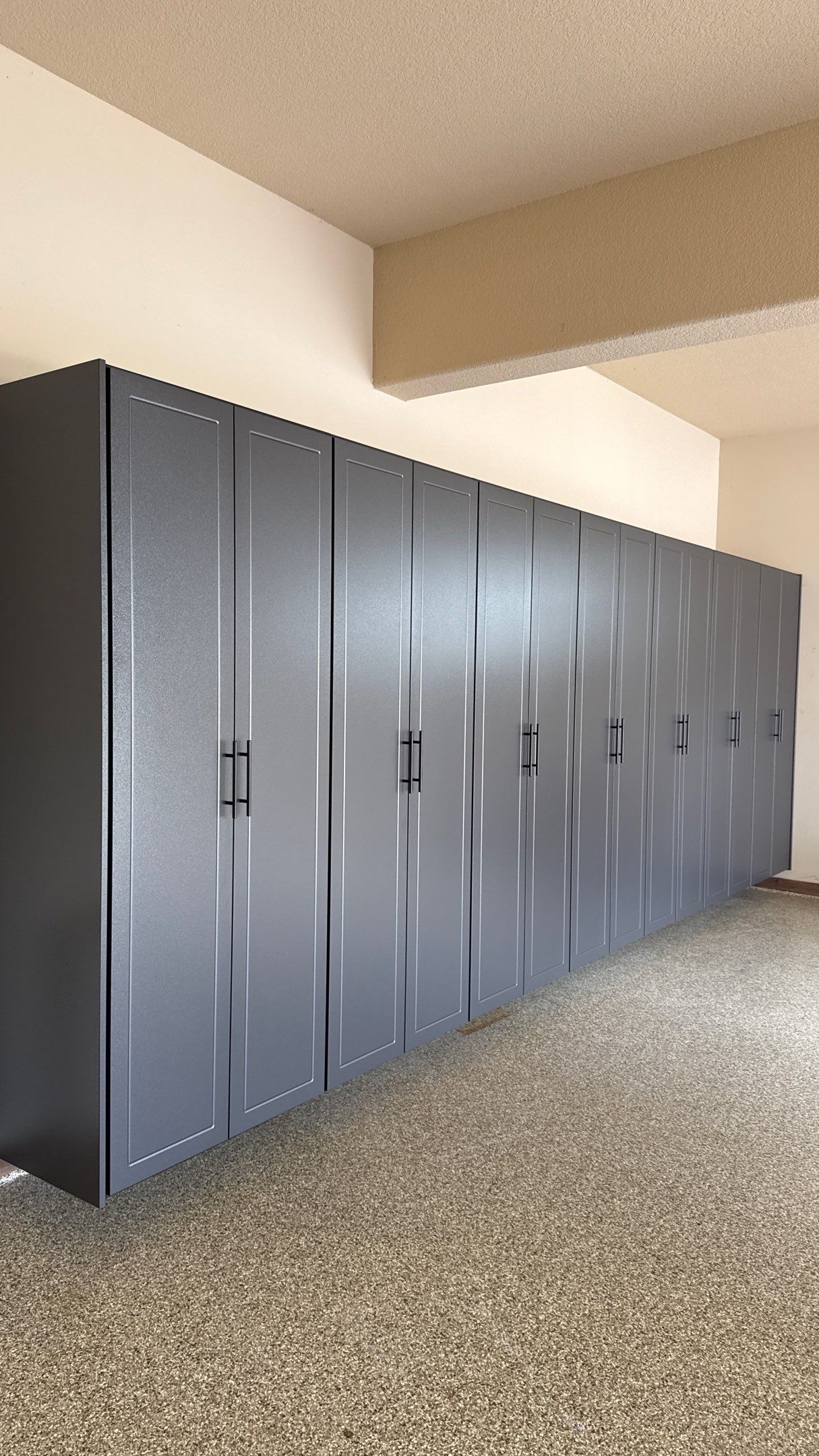 Ron Added A Lot Of Storage To His Garage  by Banner Garage