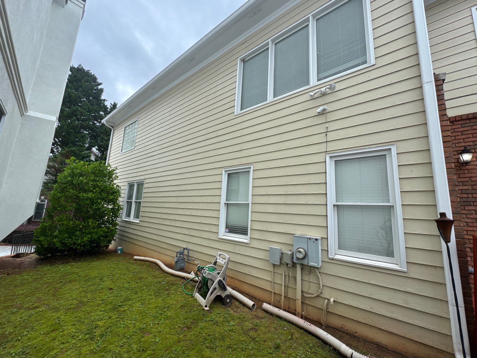 Atlanta Townhome Exterior Painting and Modern Color Palette Update by Swift Home Renovations