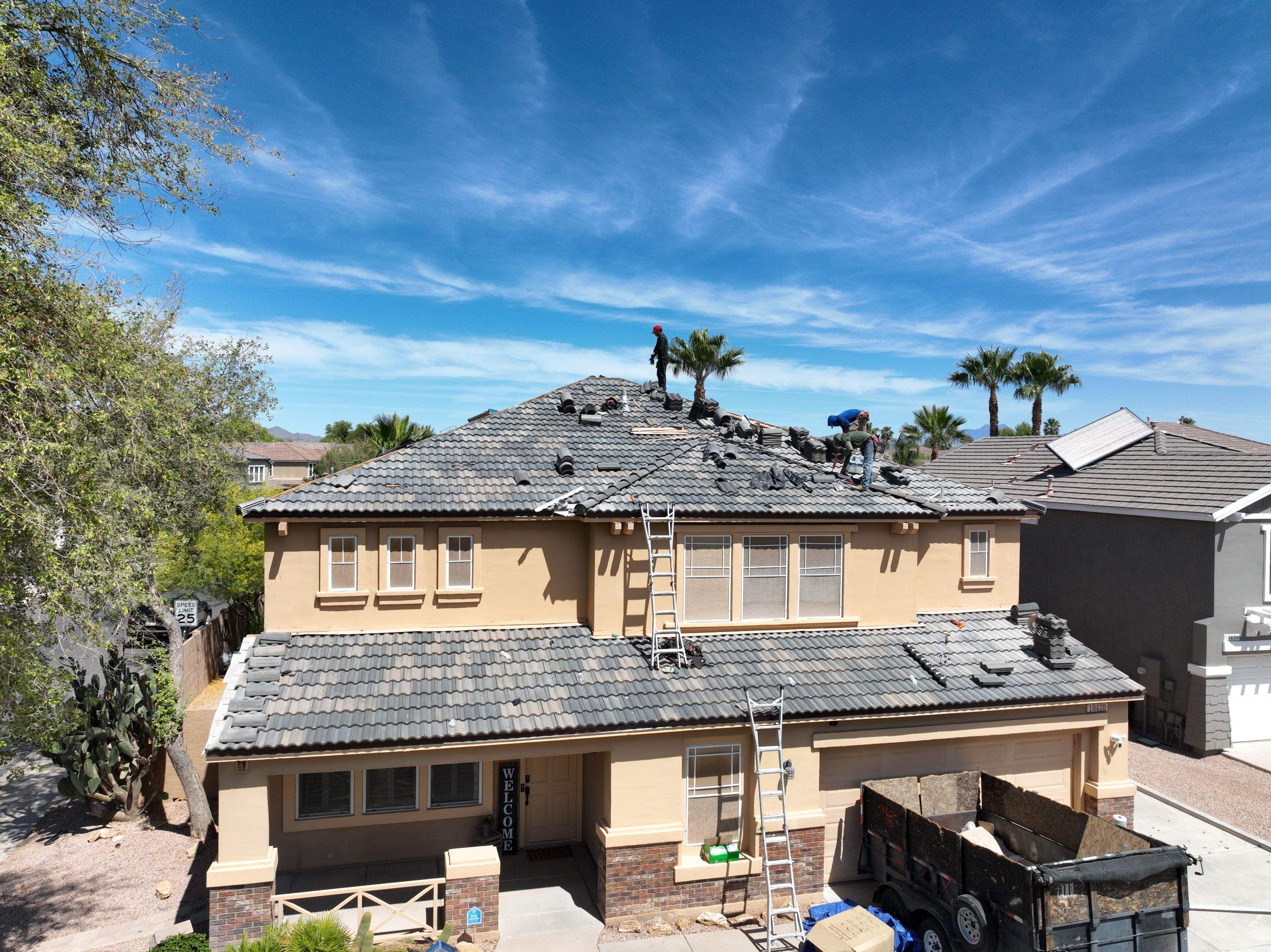 Tile Re-roof  by Mighty Dog Roofing East Valley