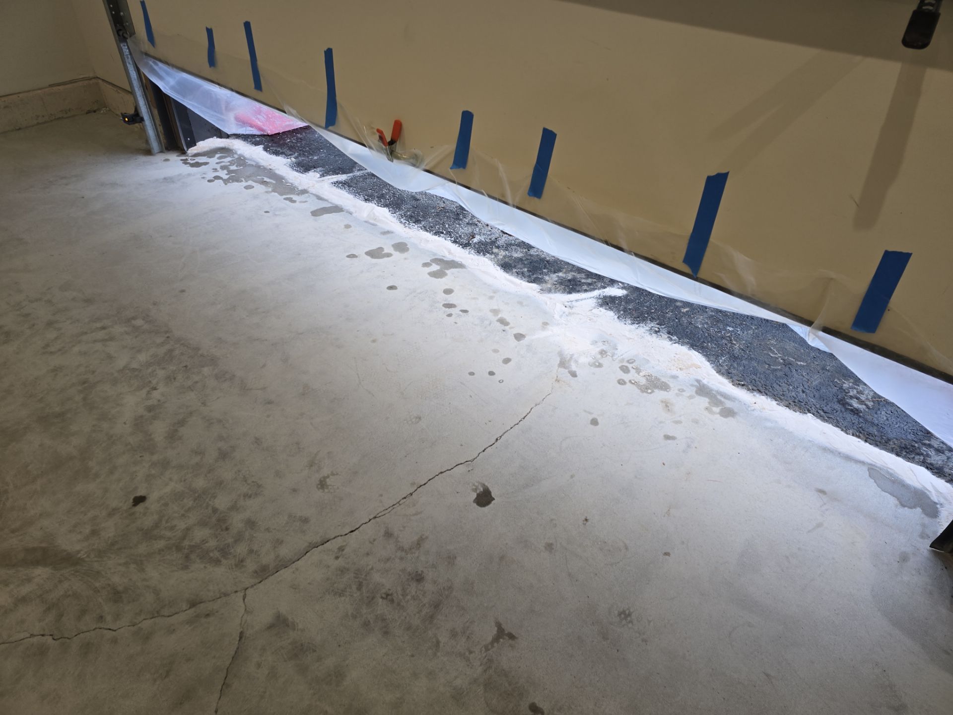 Garage Transformation using Slate Hybrid by Croc Coatings, LLC