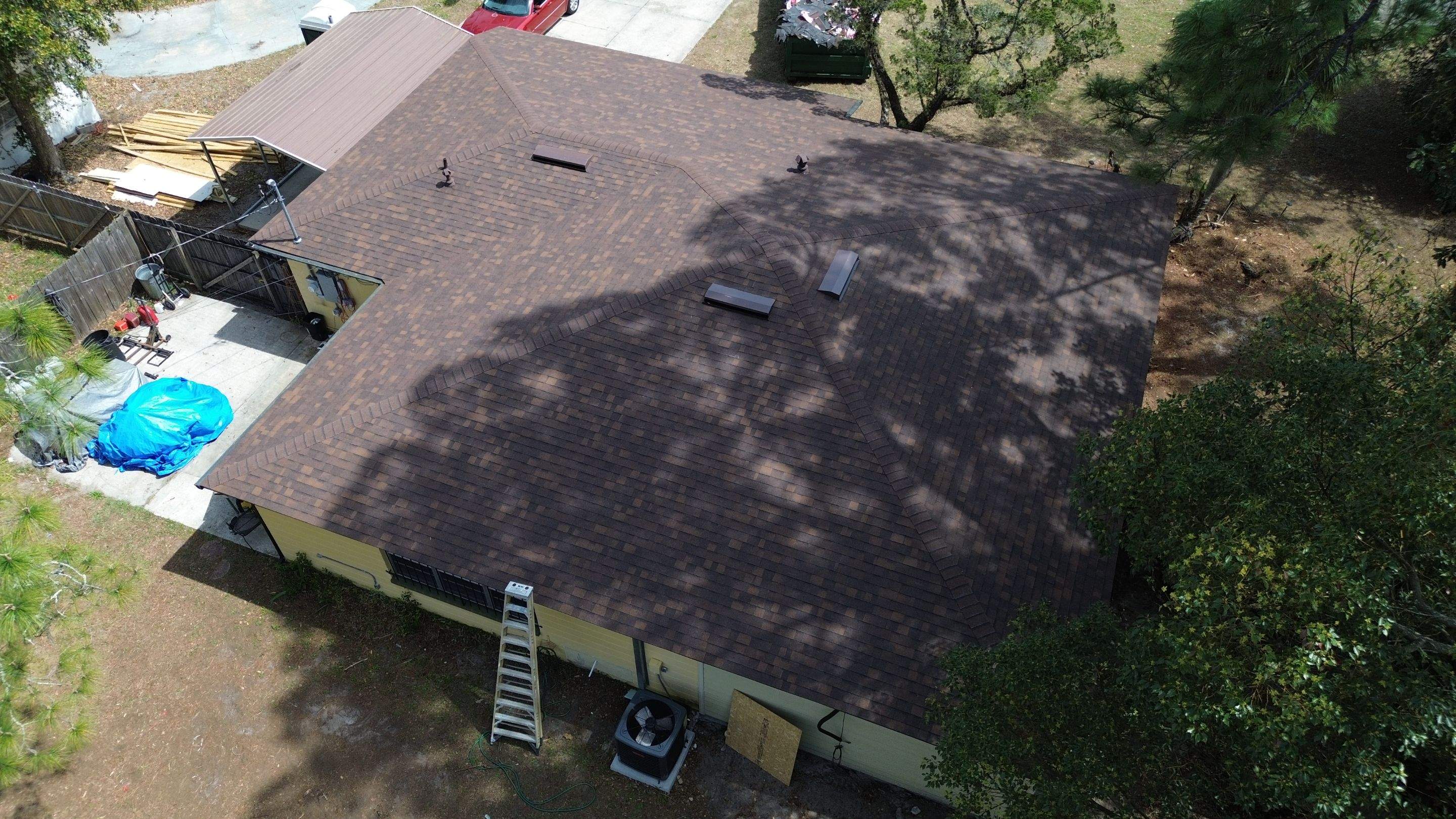 New shingle reroof in Gainesville, FL by Brehm Roofing