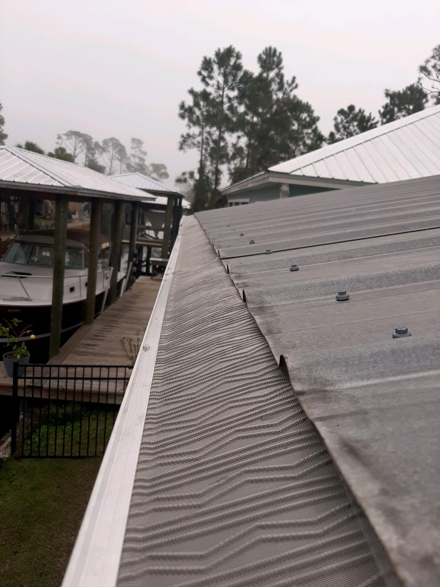 Gutter Guard Installation Using LeafBlaster Pro by Gutter Professors