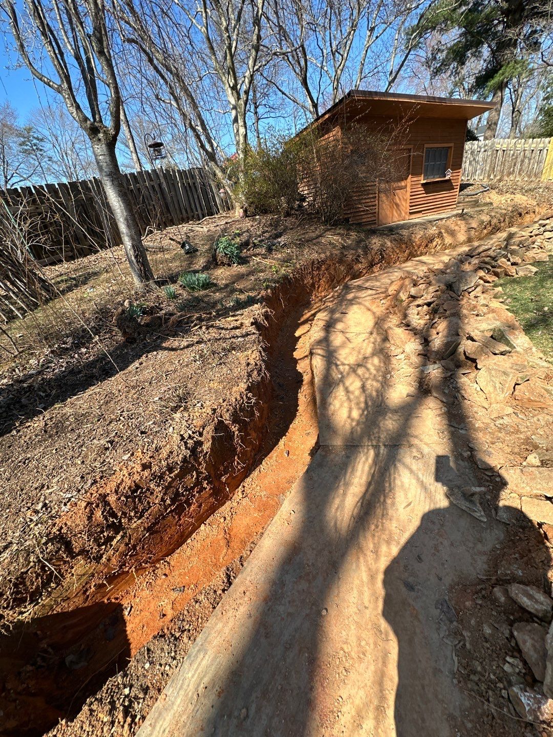 Natural Stone Retaining Wall and Steps in Olney, MD by The Smet Companies, LLC