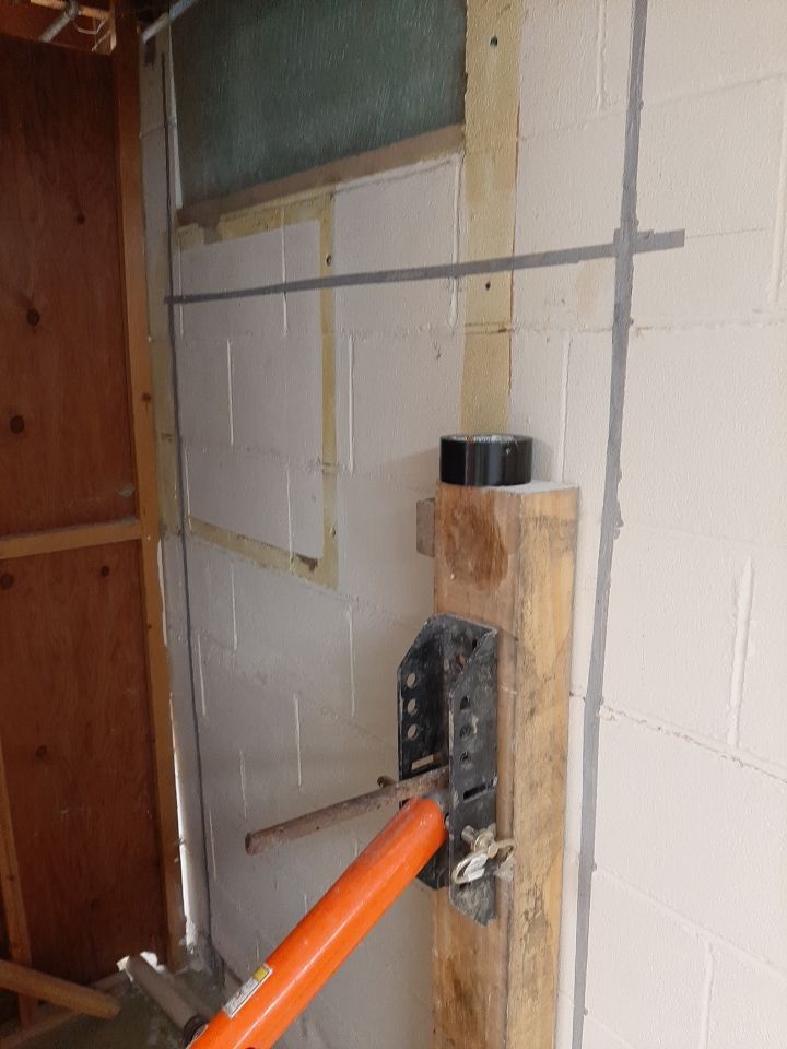 Wall Straightening and Reinforcement using Embedded Fiber Reinforcement by Toledo Basement Repair 