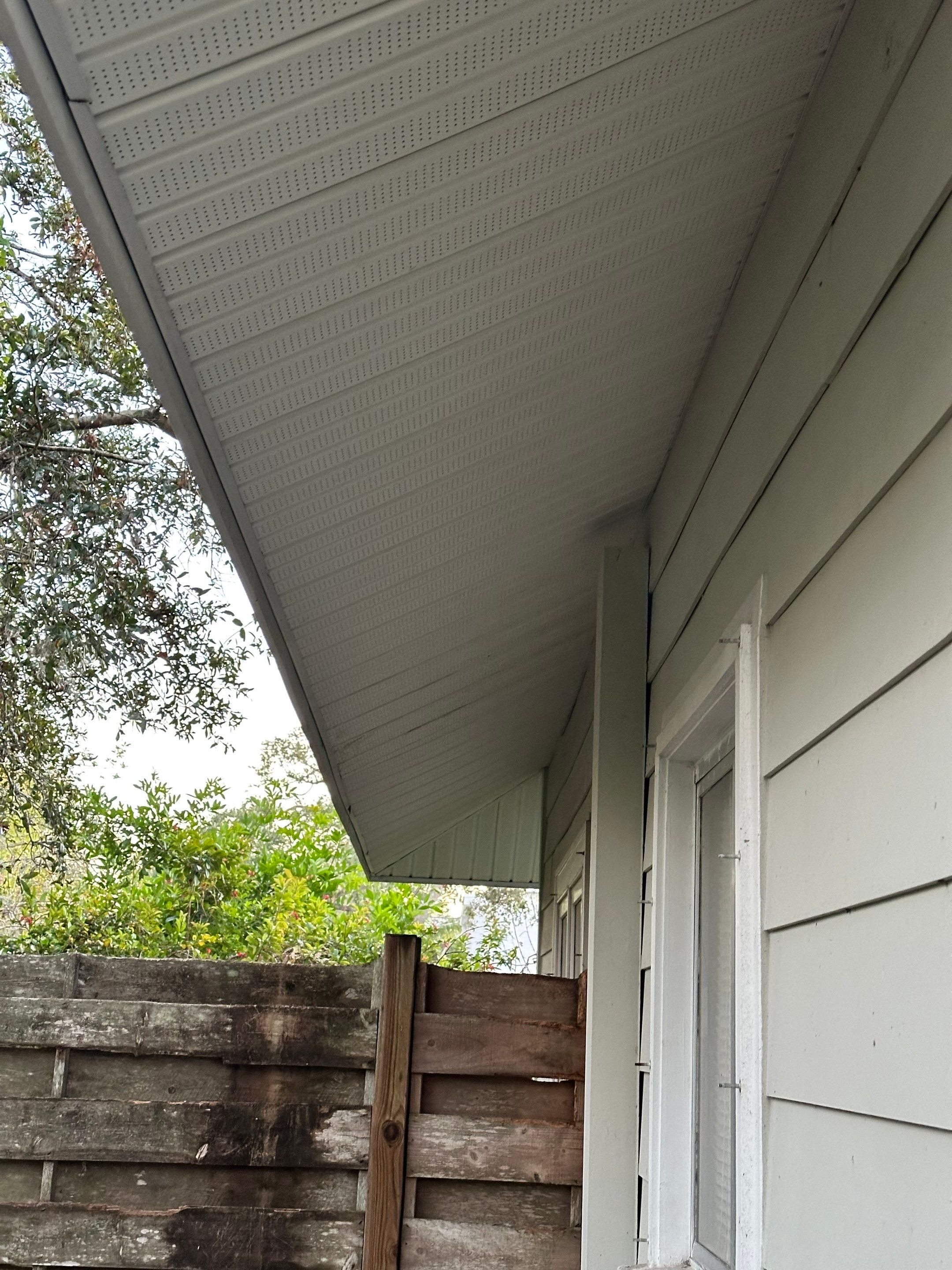 Replace All Soffit in the House in Sarasota FL by Gutter Professors