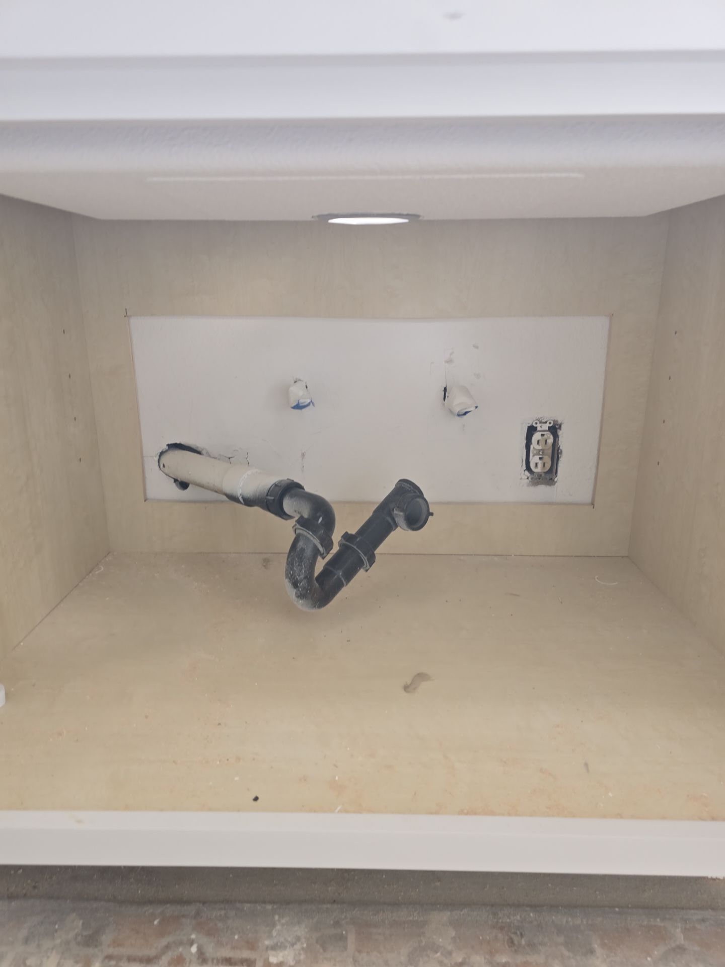 Scope of Work: Installation of Shower, Toilet, Plumbing, Kitchen Sink, and Fixtures by Us Plumbing 