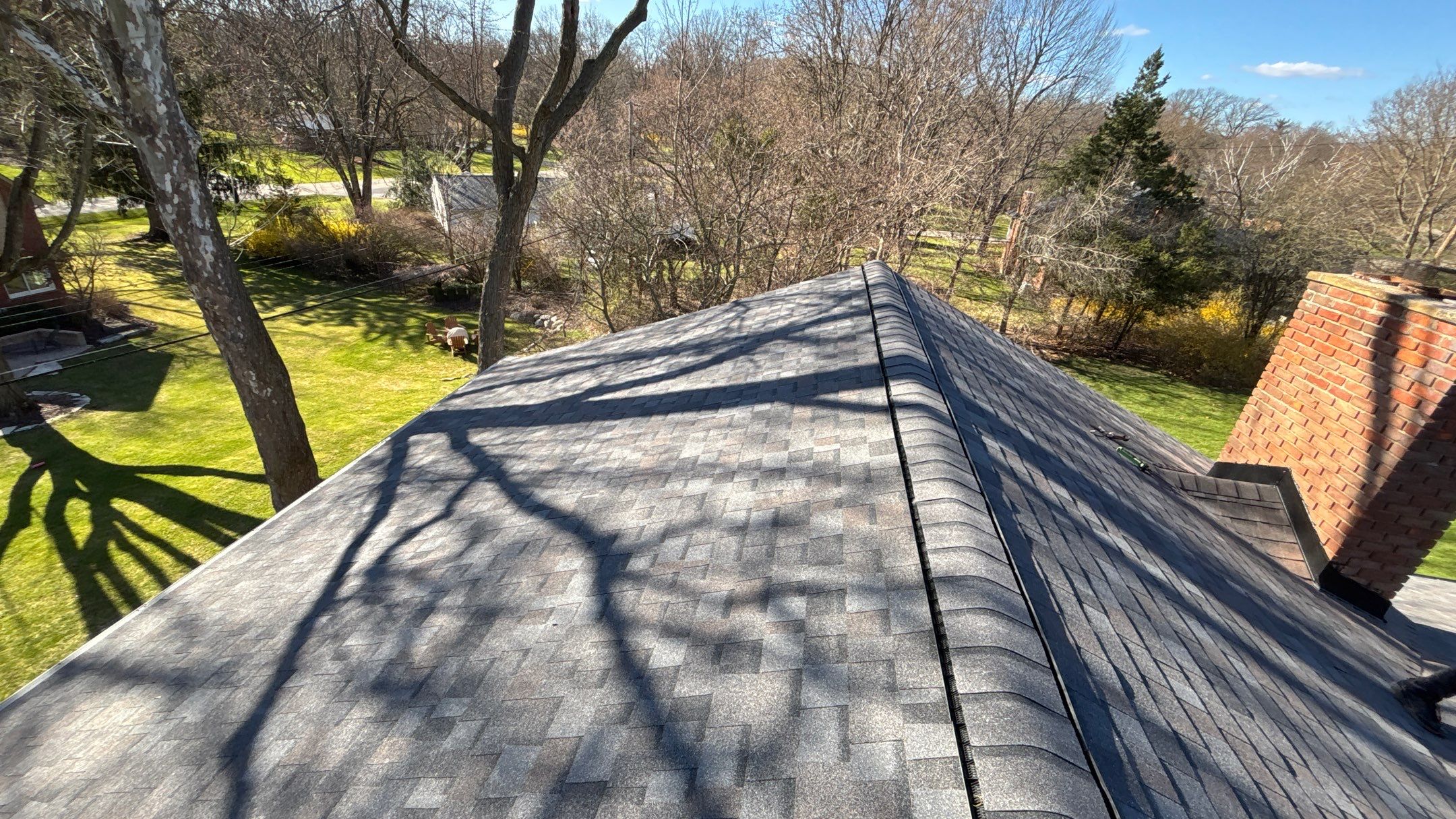 Roof Replacement using Owens Corning Williamsburg Gray by 180 Contractors