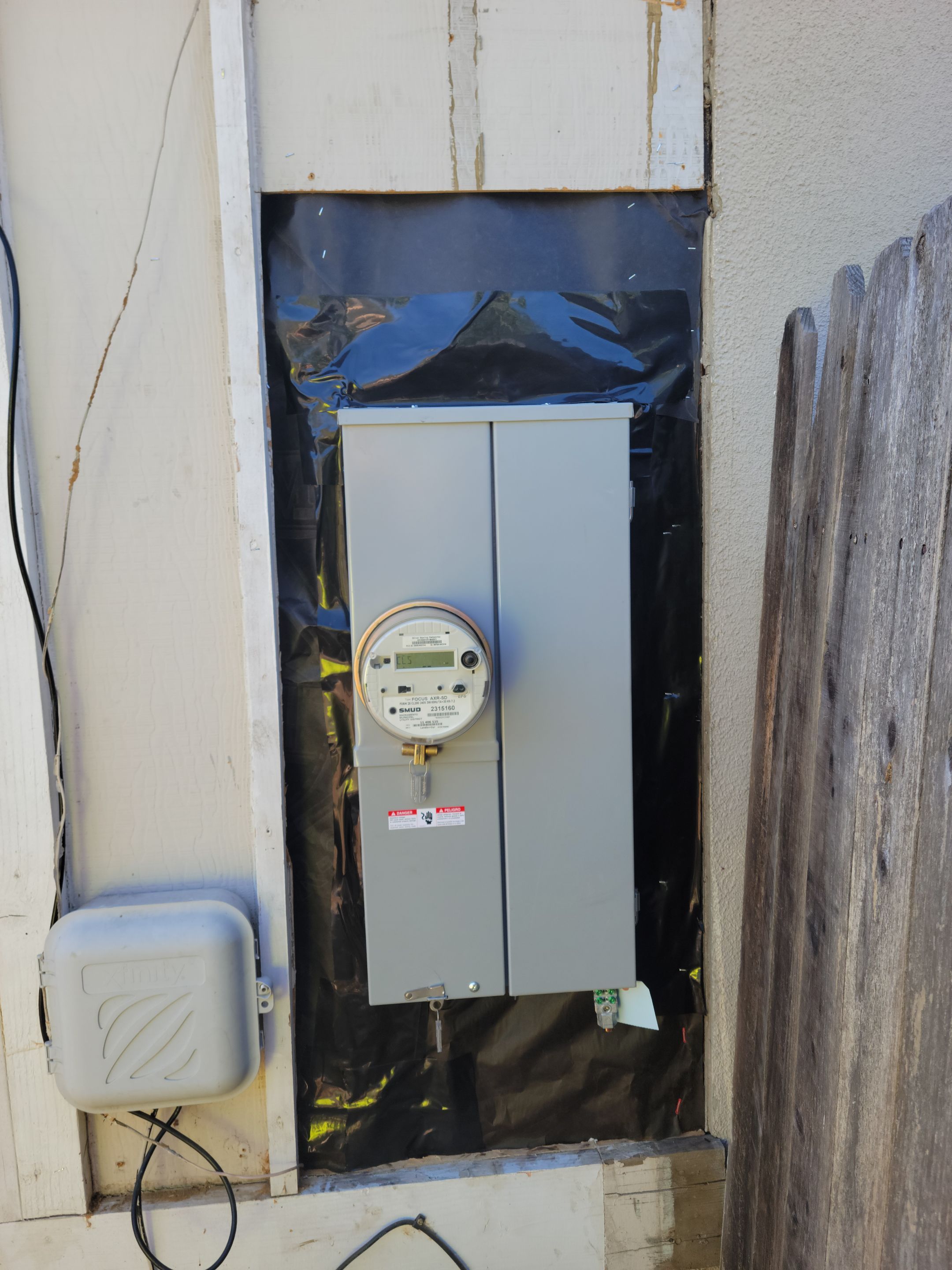 200a meter/main upgrade by Peach Electric Inc